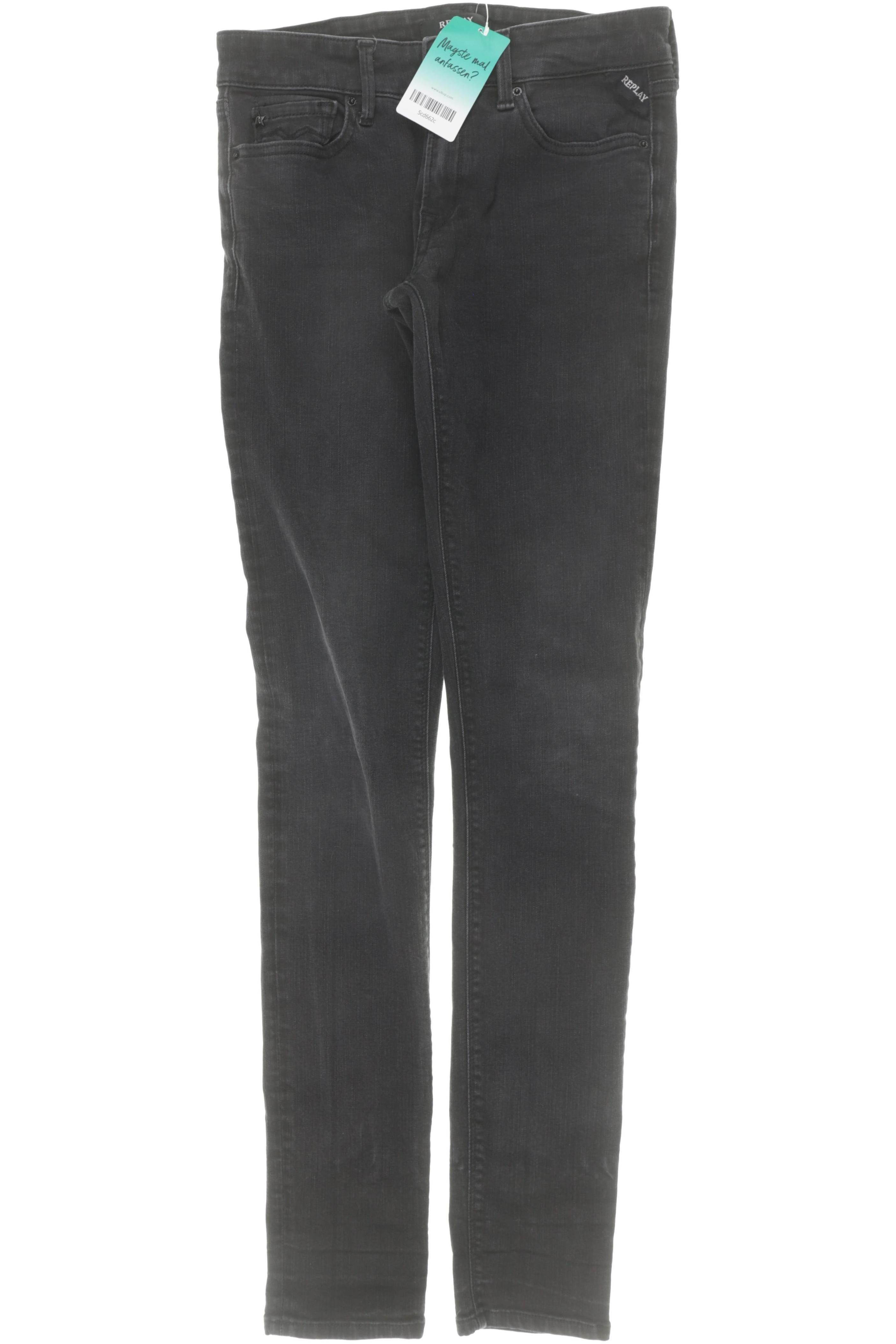 

Replay Damen Jeans, grau, Gr. 26