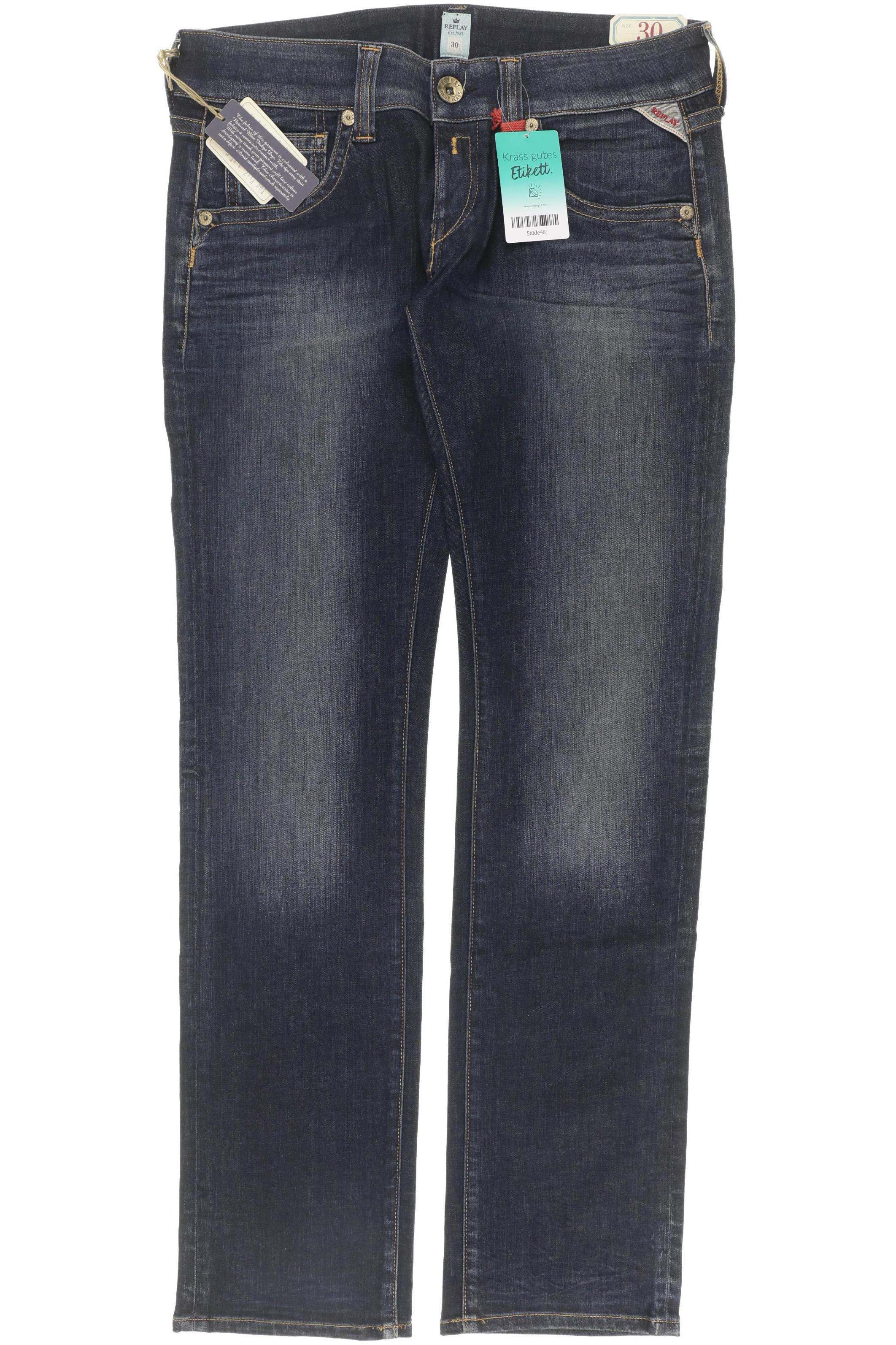 

Replay Damen Jeans, blau, Gr. 30