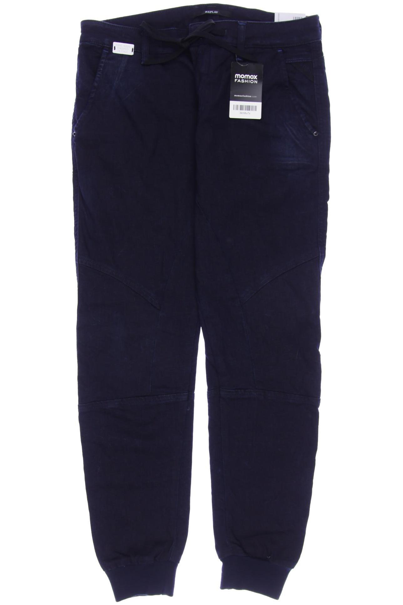 

Replay Damen Jeans, marineblau, Gr. 27