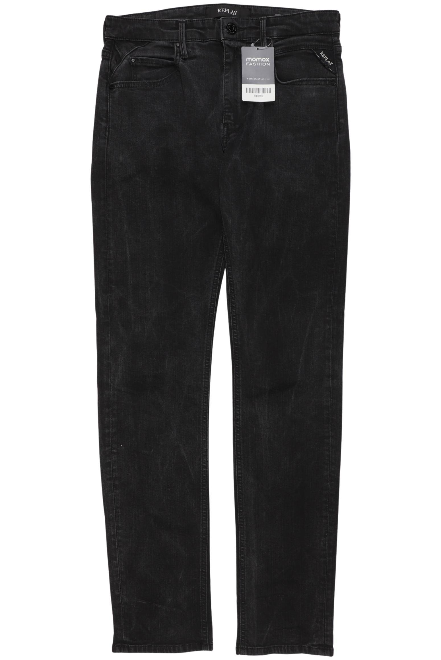 

Replay Damen Jeans, schwarz, Gr. 26