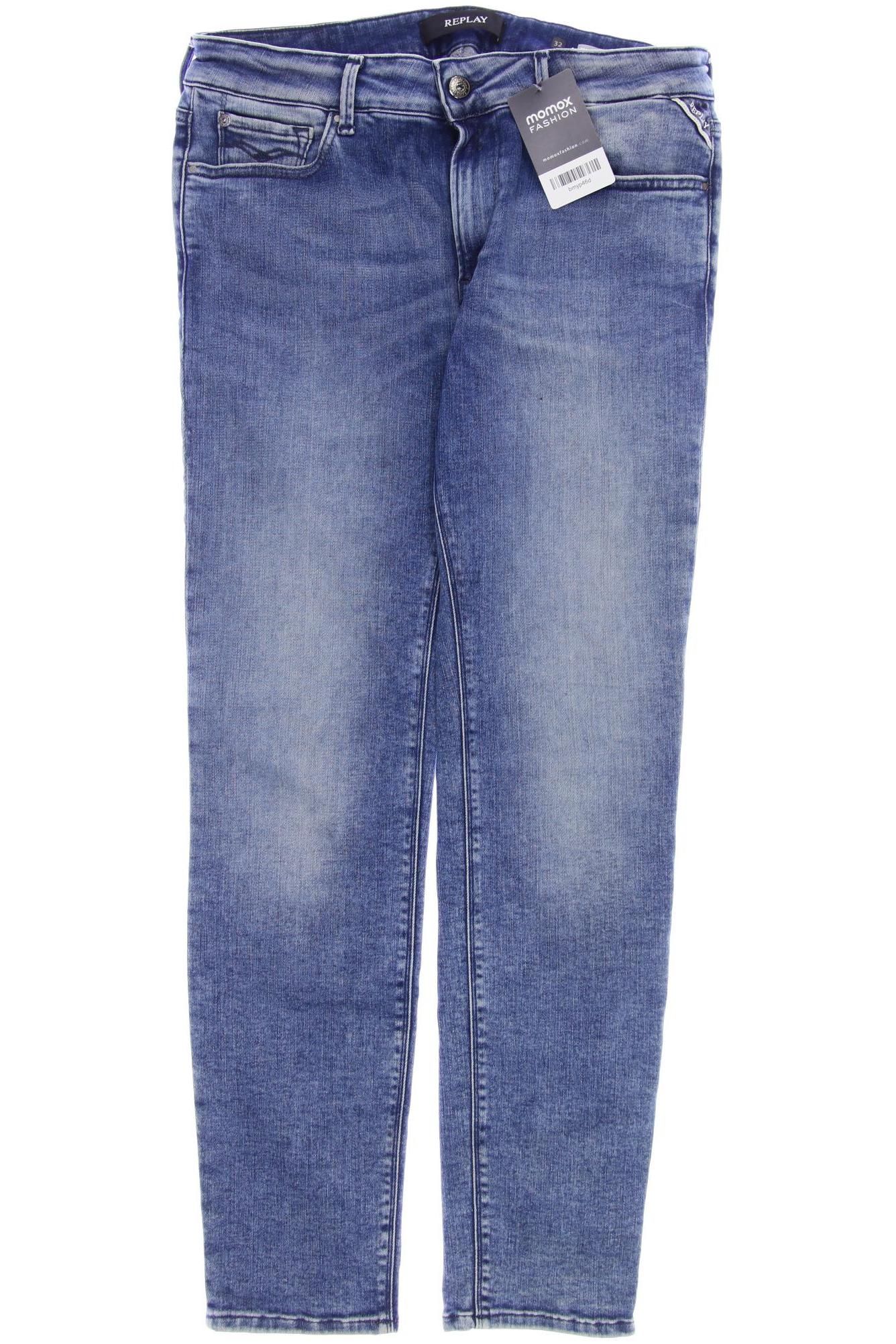 

Replay Damen Jeans, blau