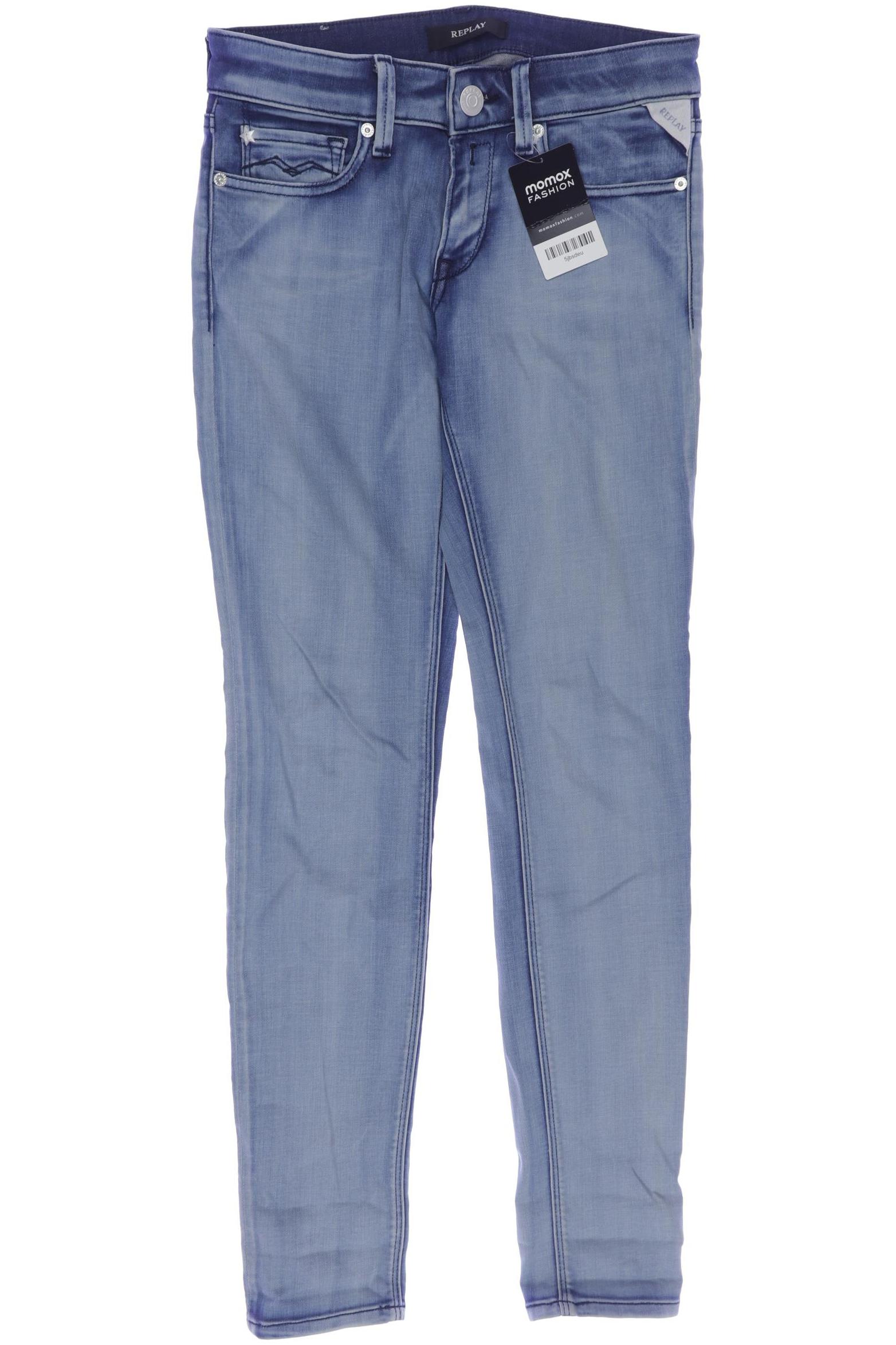 

Replay Damen Jeans, blau, Gr. 27