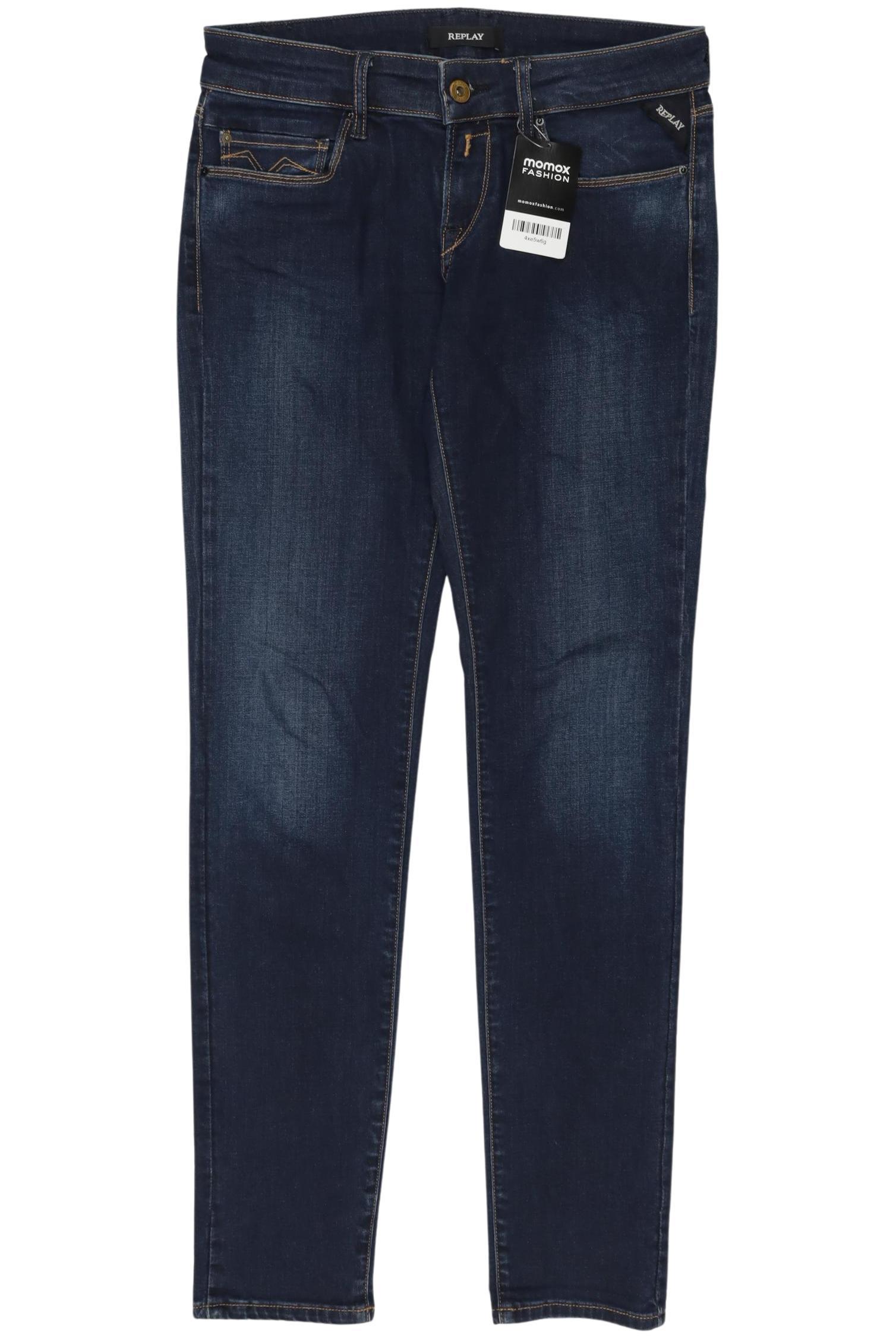

Replay Damen Jeans, marineblau, Gr. 28