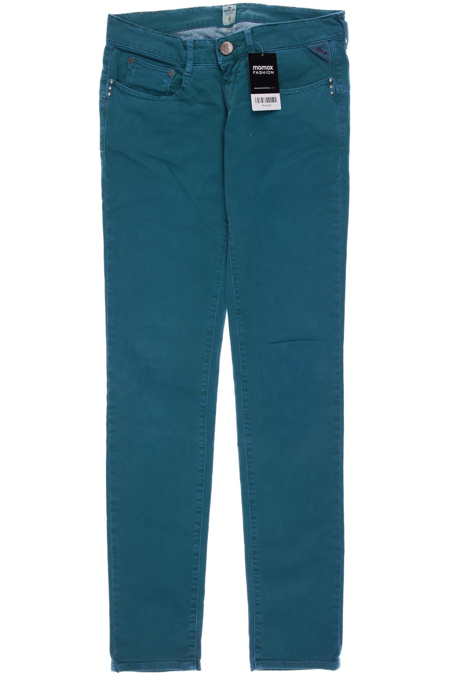 

Replay Damen Jeans, türkis