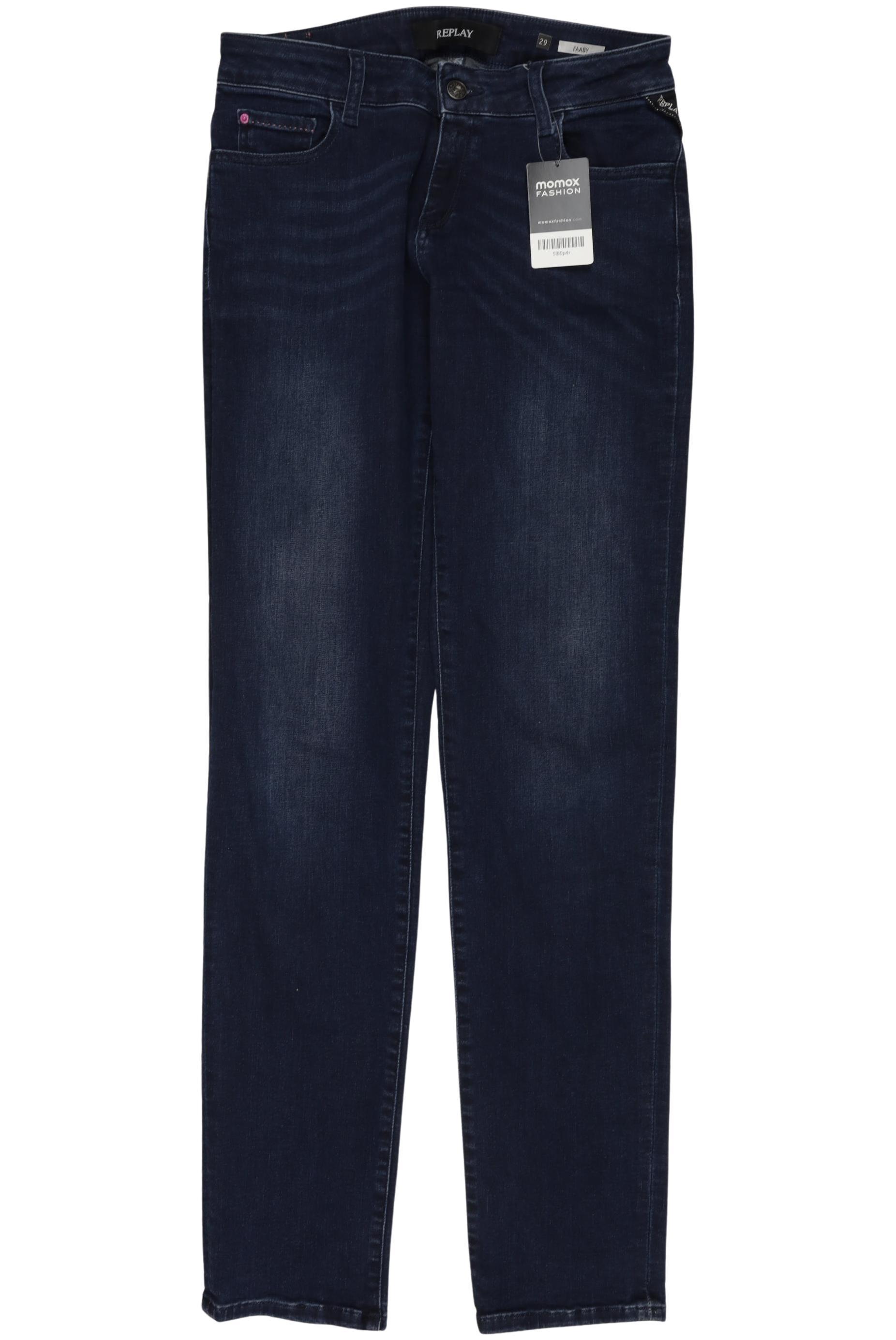 

Replay Damen Jeans, marineblau, Gr. 29