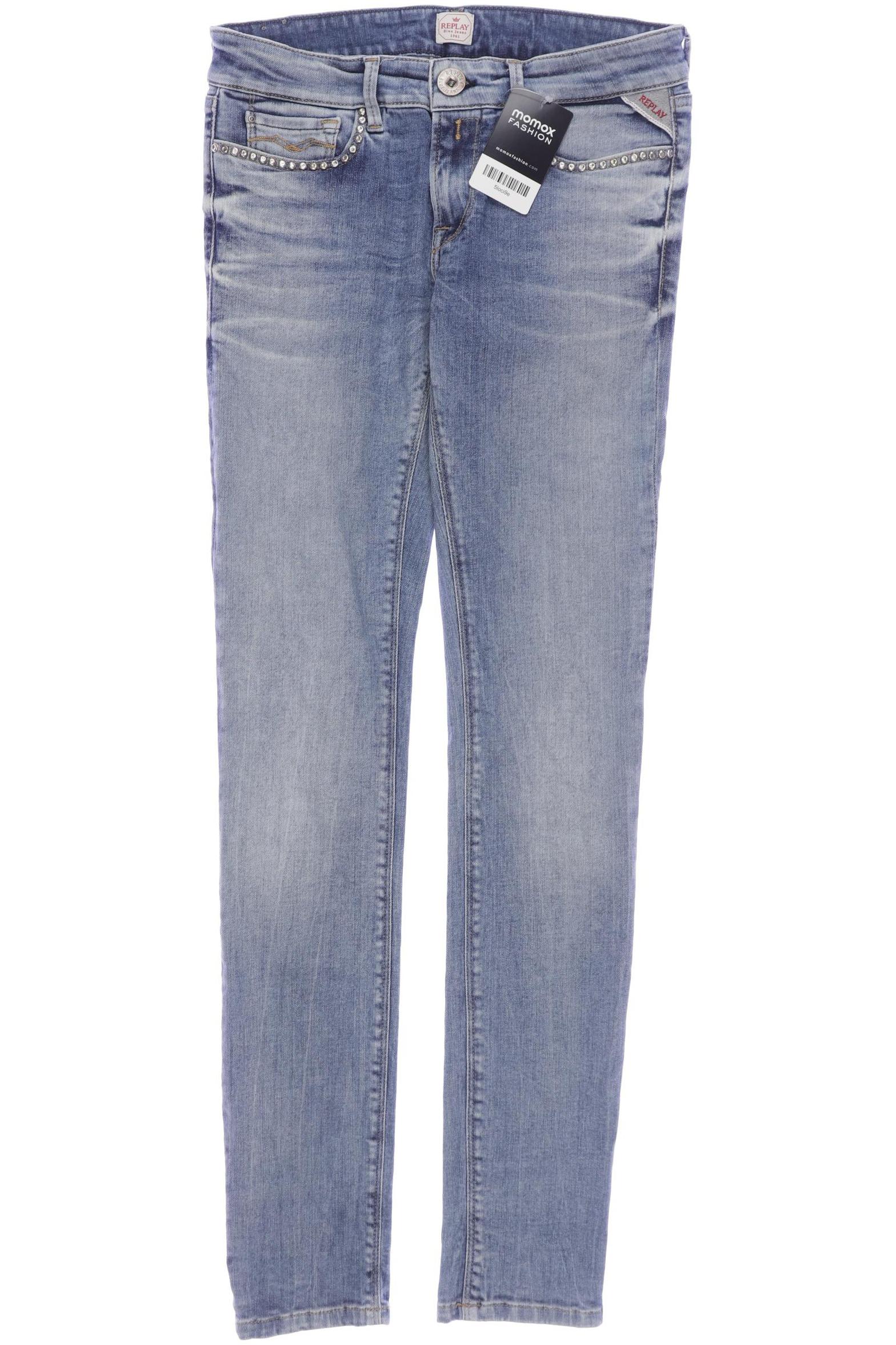 

Replay Damen Jeans, blau, Gr. 27