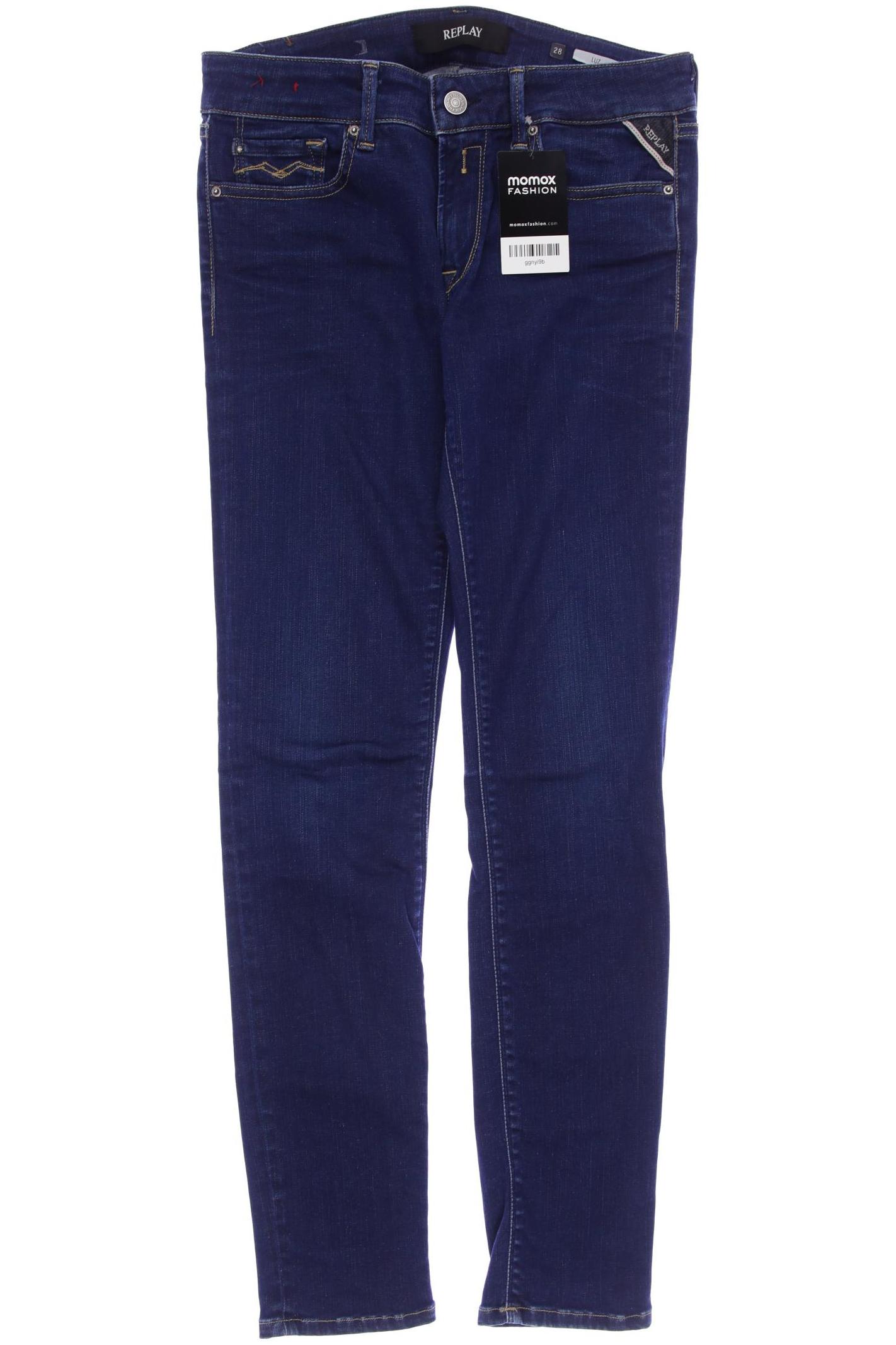 

Replay Damen Jeans, marineblau, Gr. 28