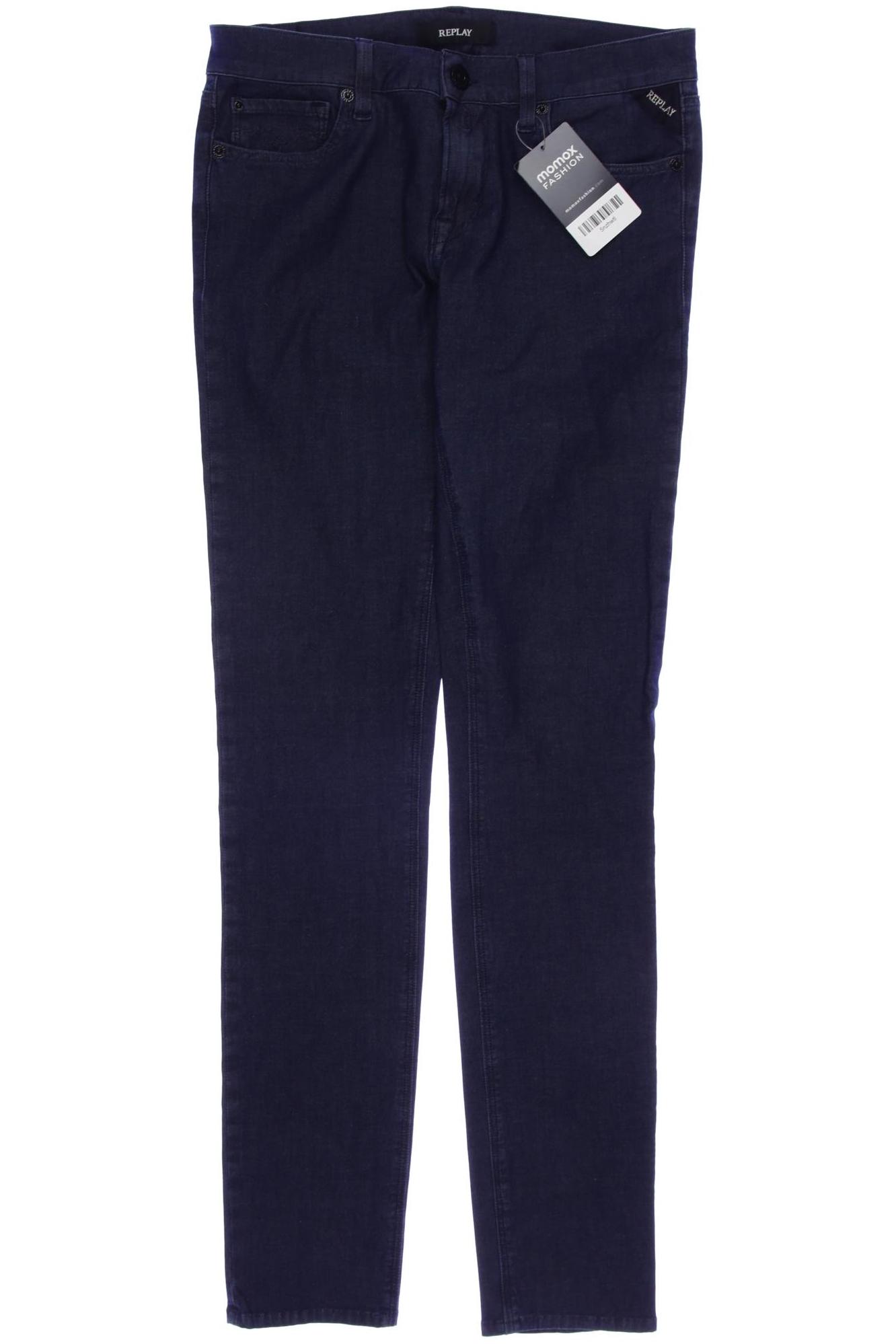 

Replay Damen Jeans, marineblau, Gr. 29