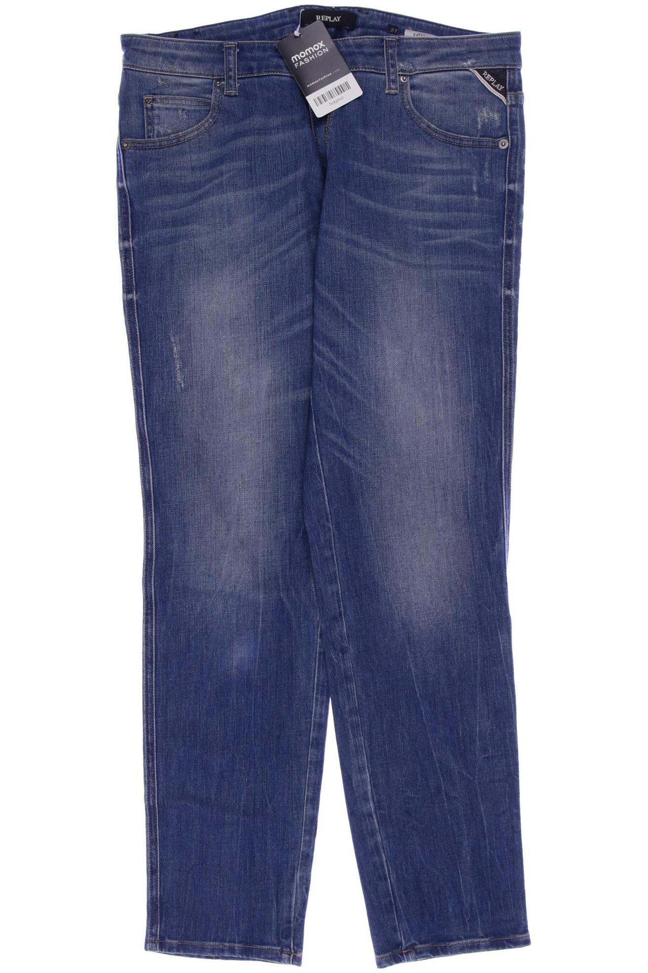 

Replay Damen Jeans, blau