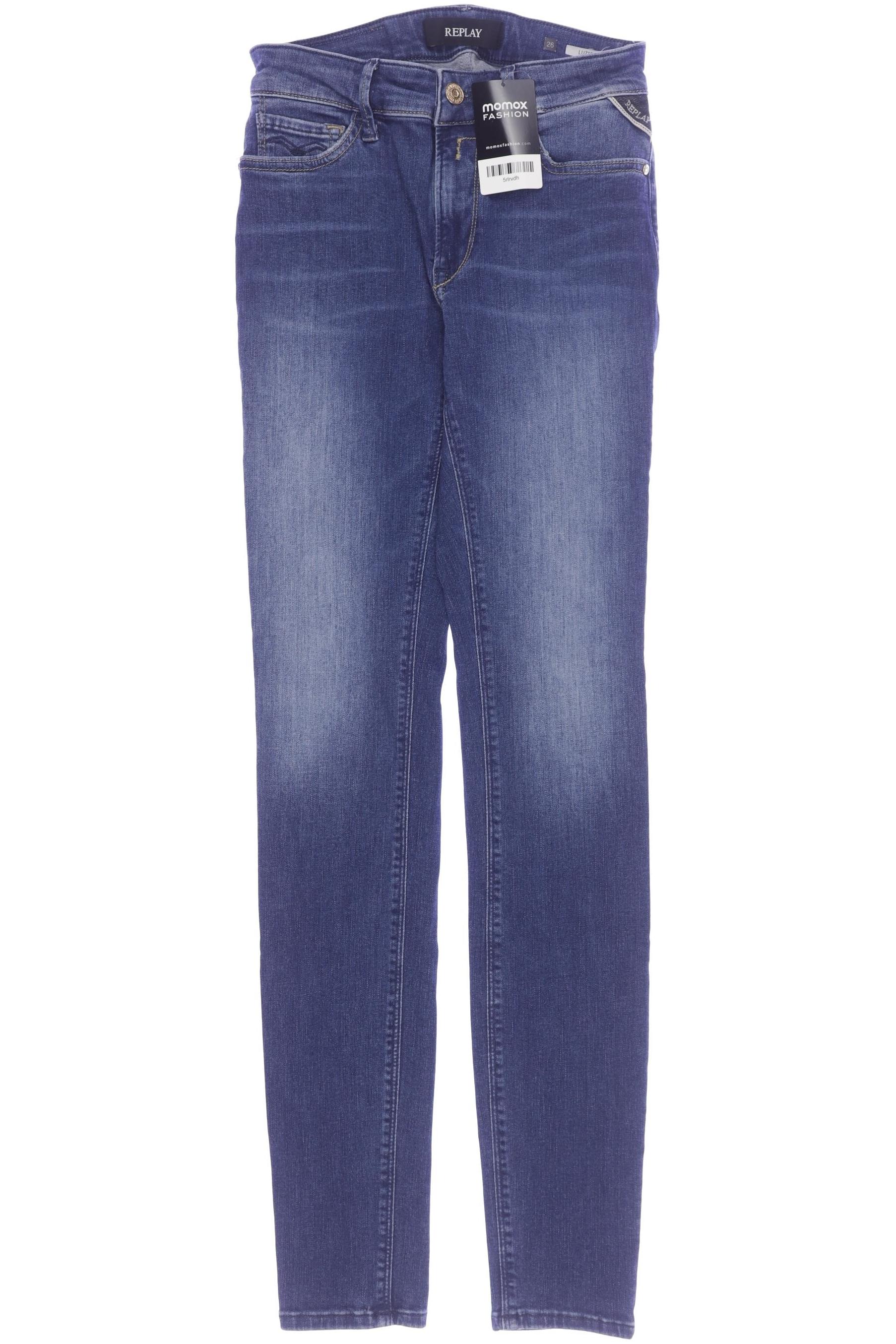 

Replay Damen Jeans, blau, Gr. 26