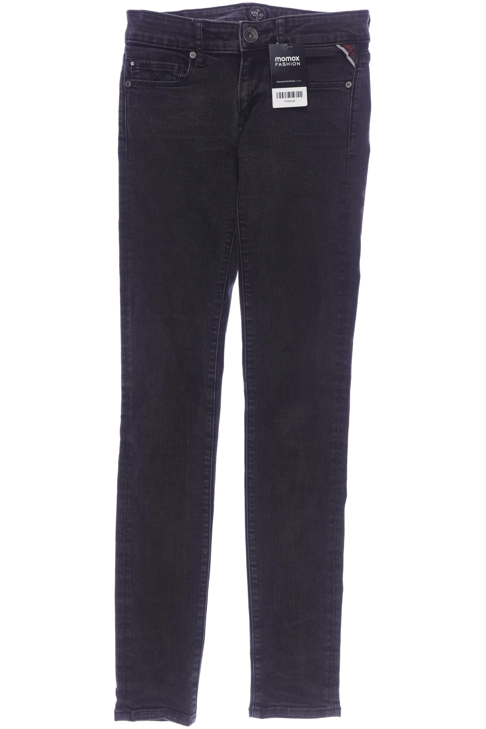 

Replay Damen Jeans, schwarz, Gr. 26