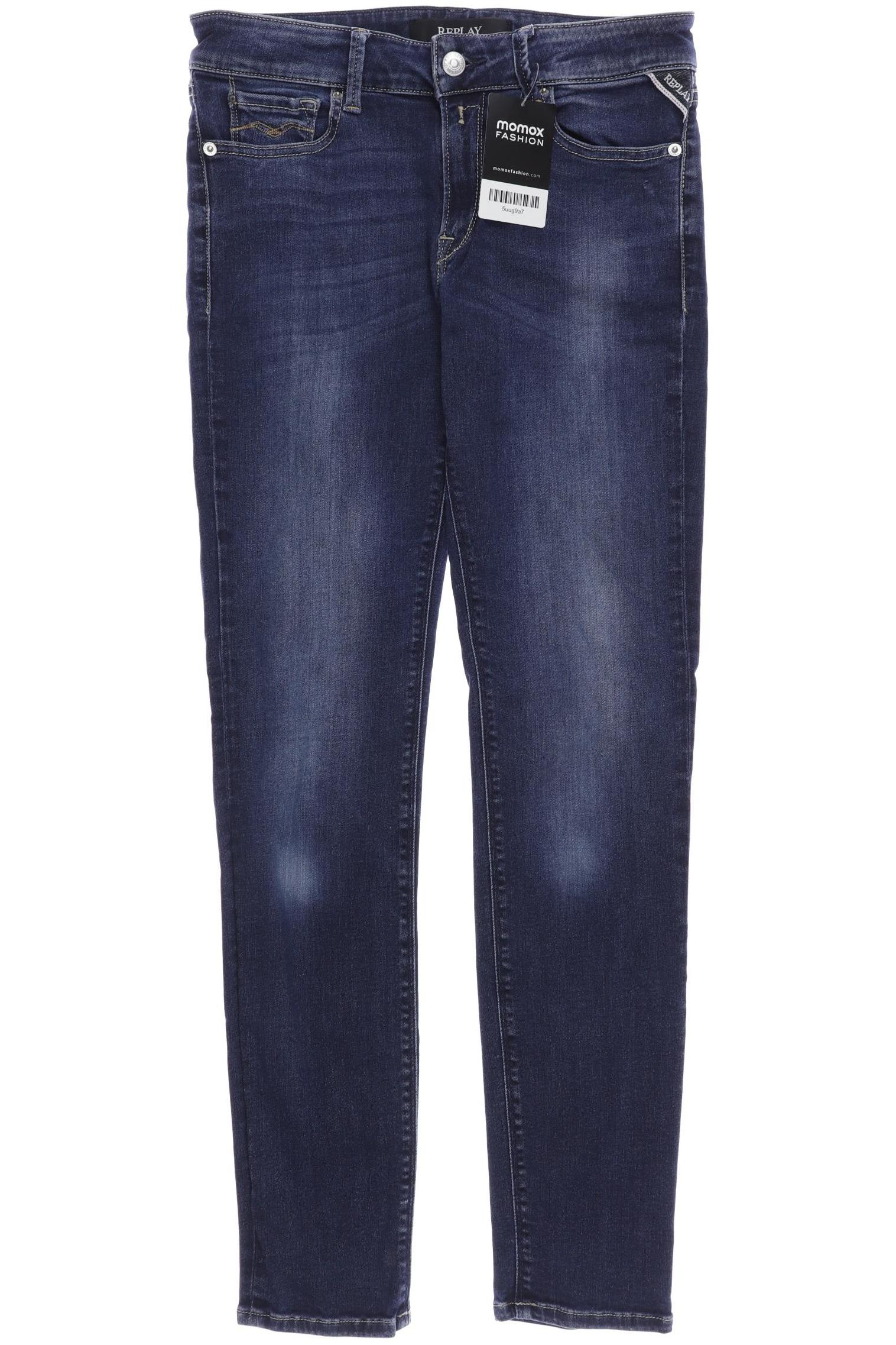 

Replay Damen Jeans, marineblau, Gr. 28