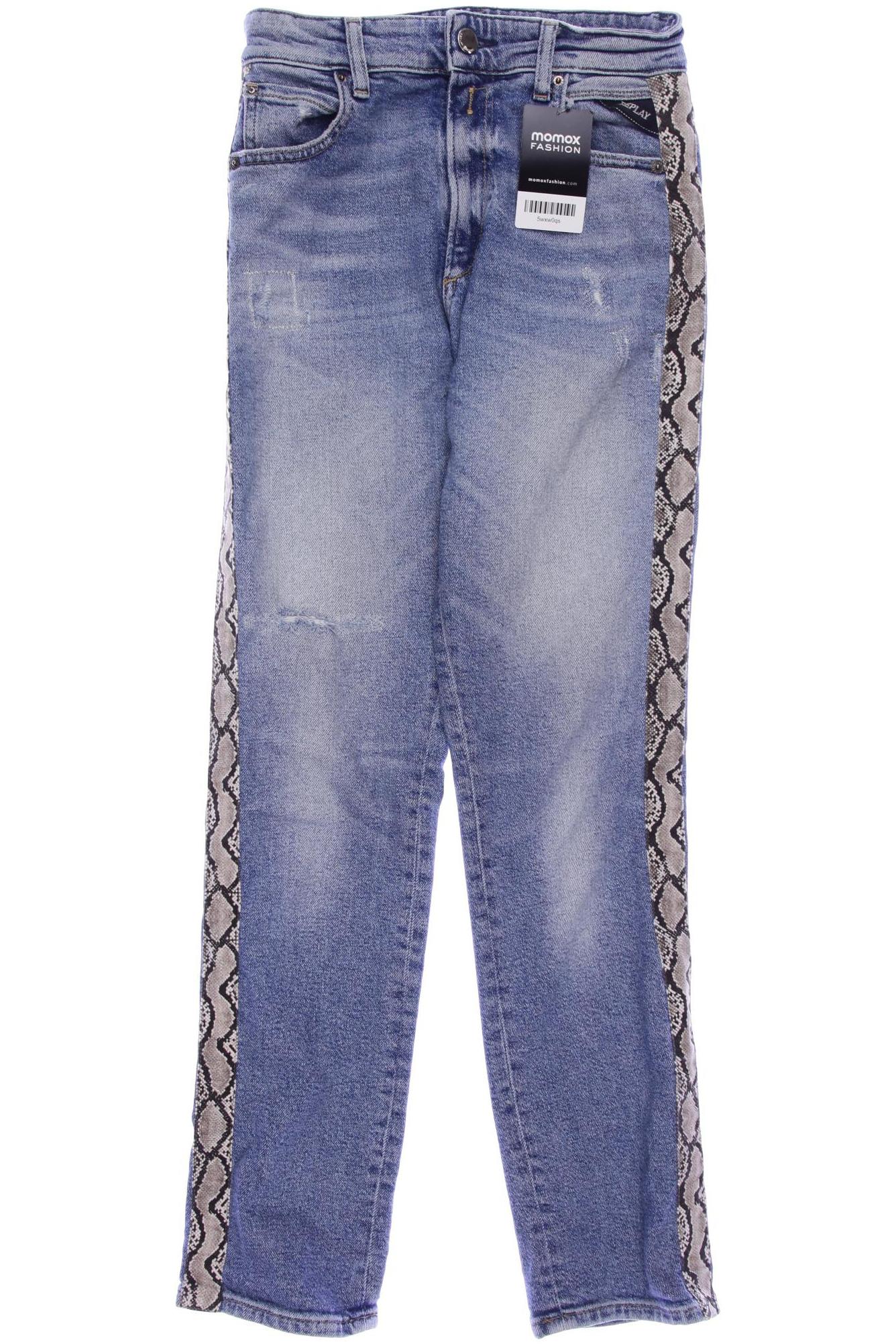 

Replay Damen Jeans, blau