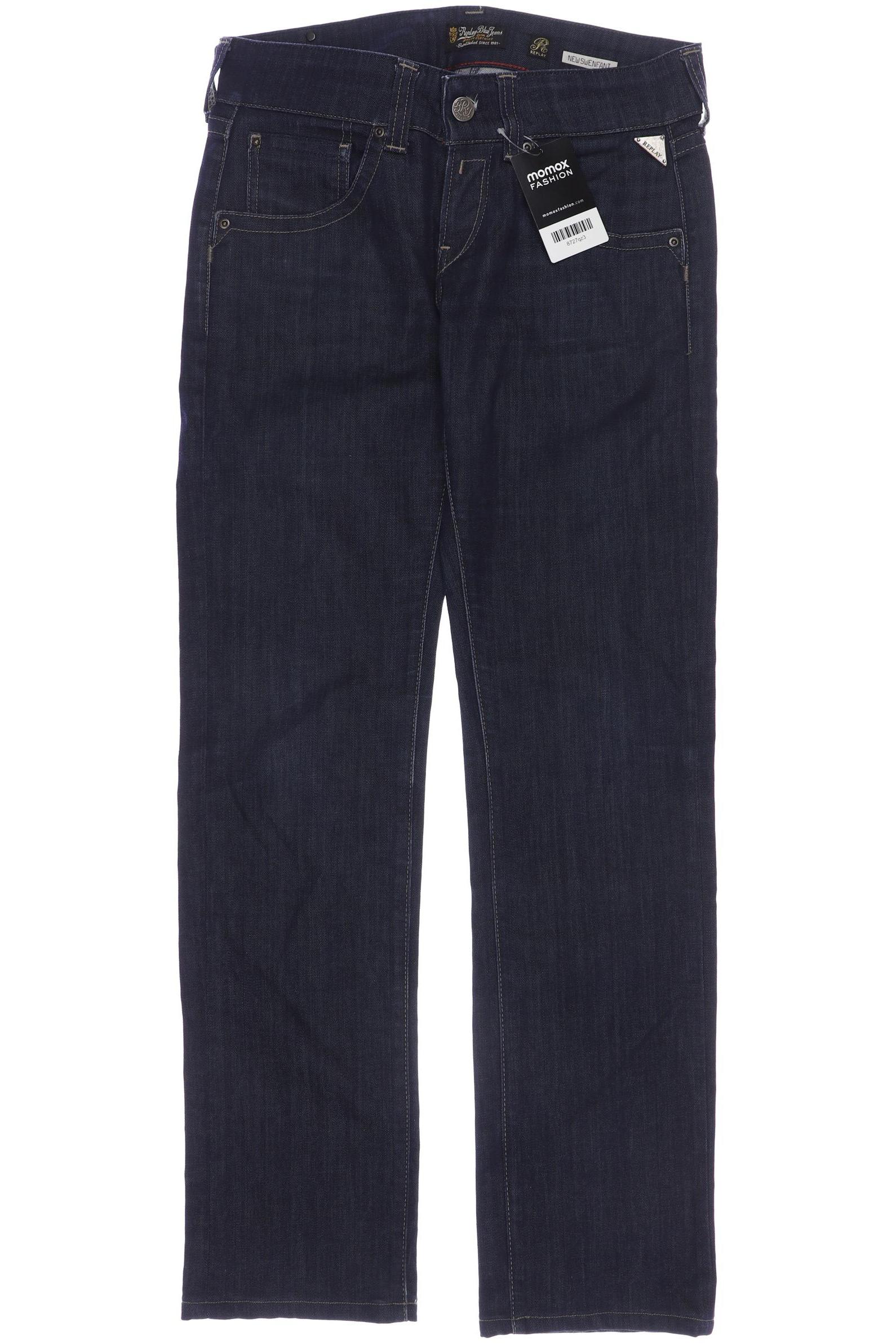 

Replay Damen Jeans, marineblau, Gr. 27