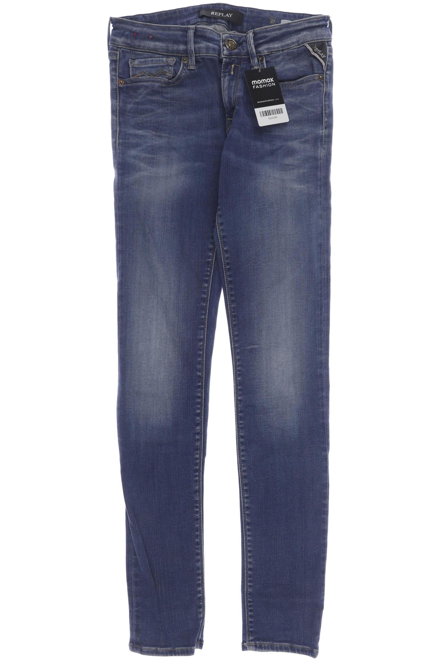 

Replay Damen Jeans, blau