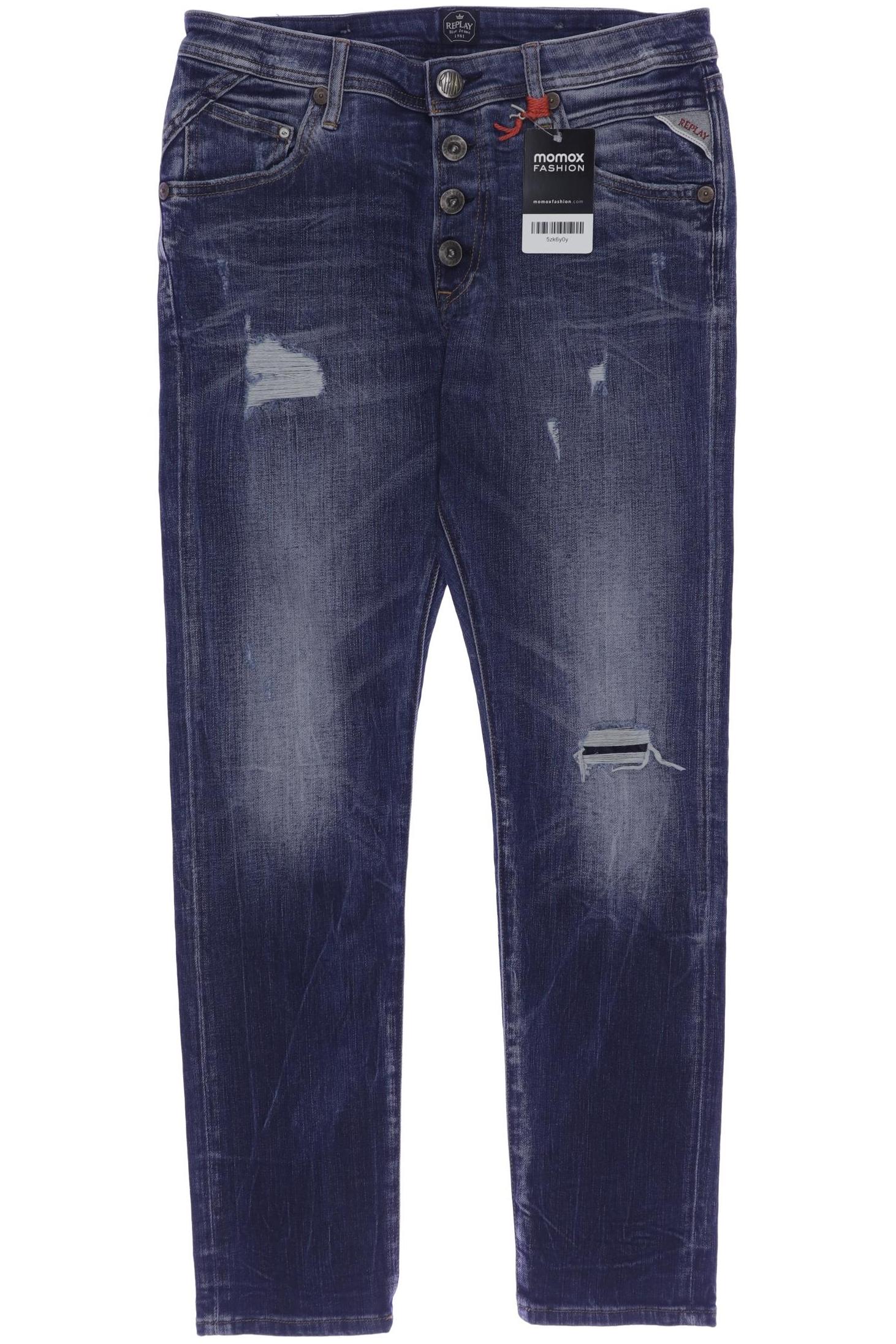 

Replay Damen Jeans, blau, Gr. 26