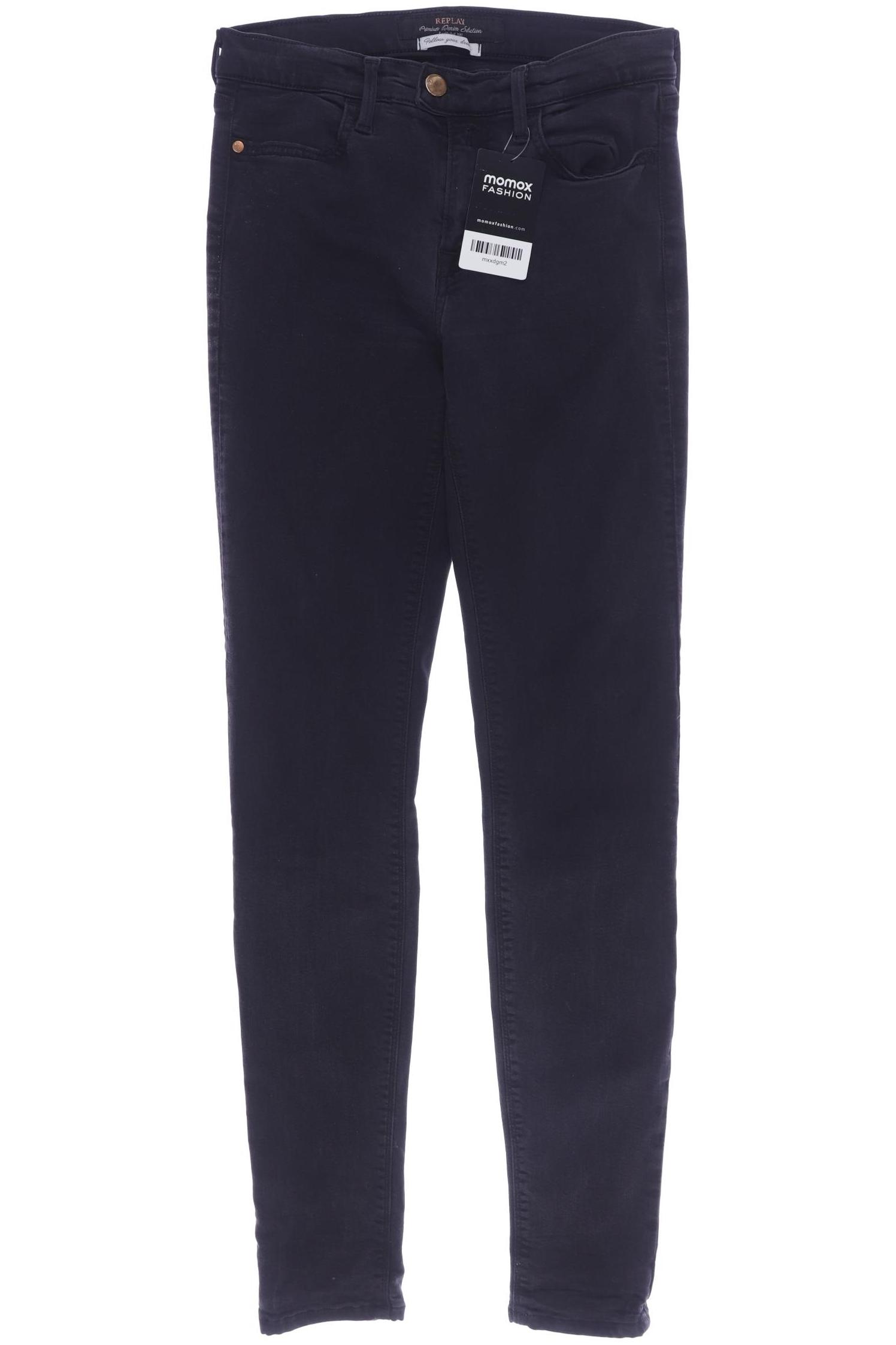 

Replay Damen Jeans, grau, Gr. 27