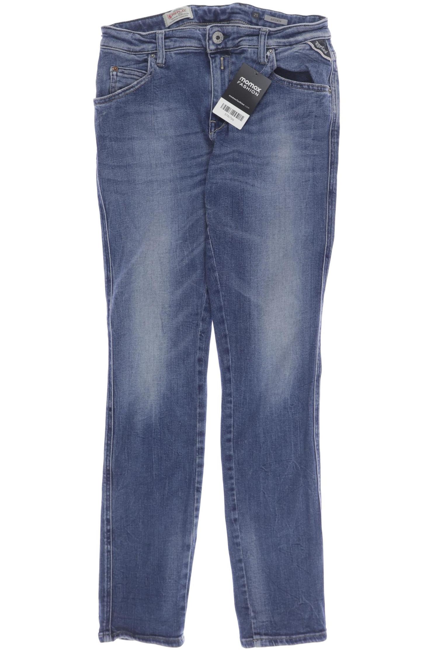 

Replay Damen Jeans, blau, Gr. 25