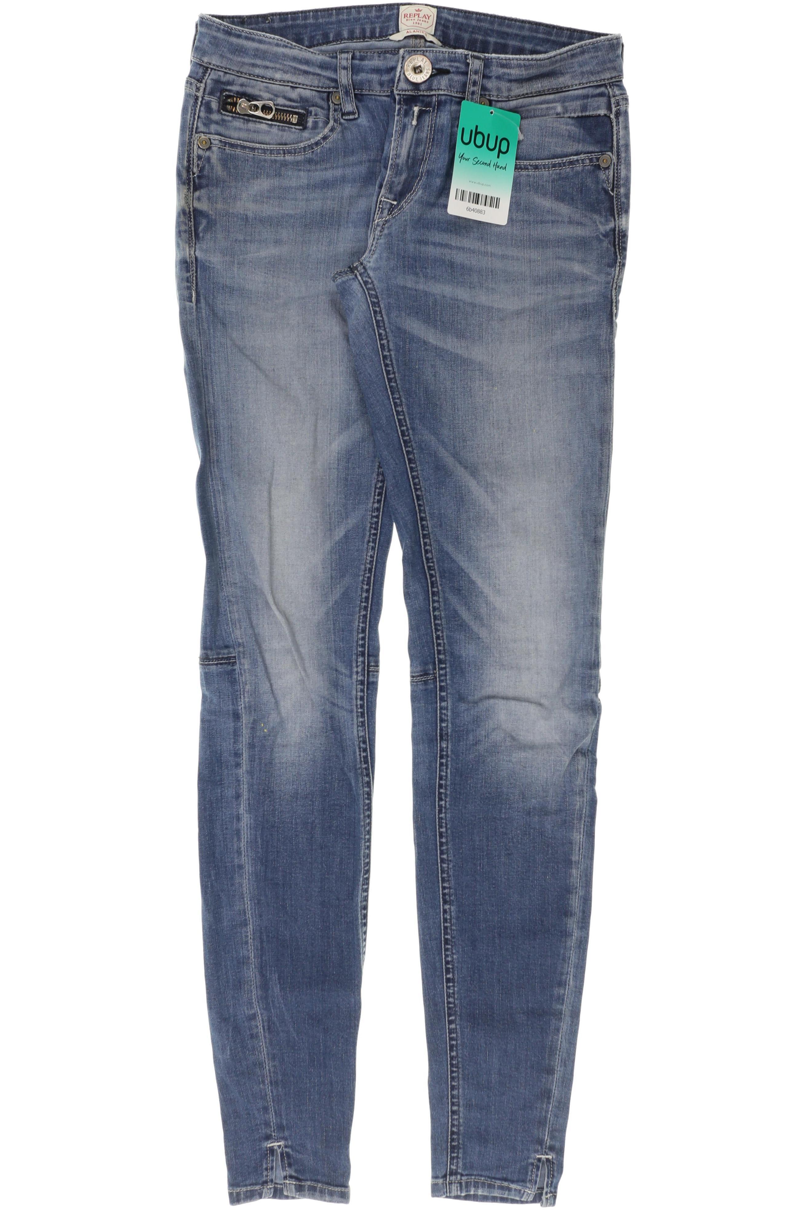 

Replay Damen Jeans, blau, Gr. 26