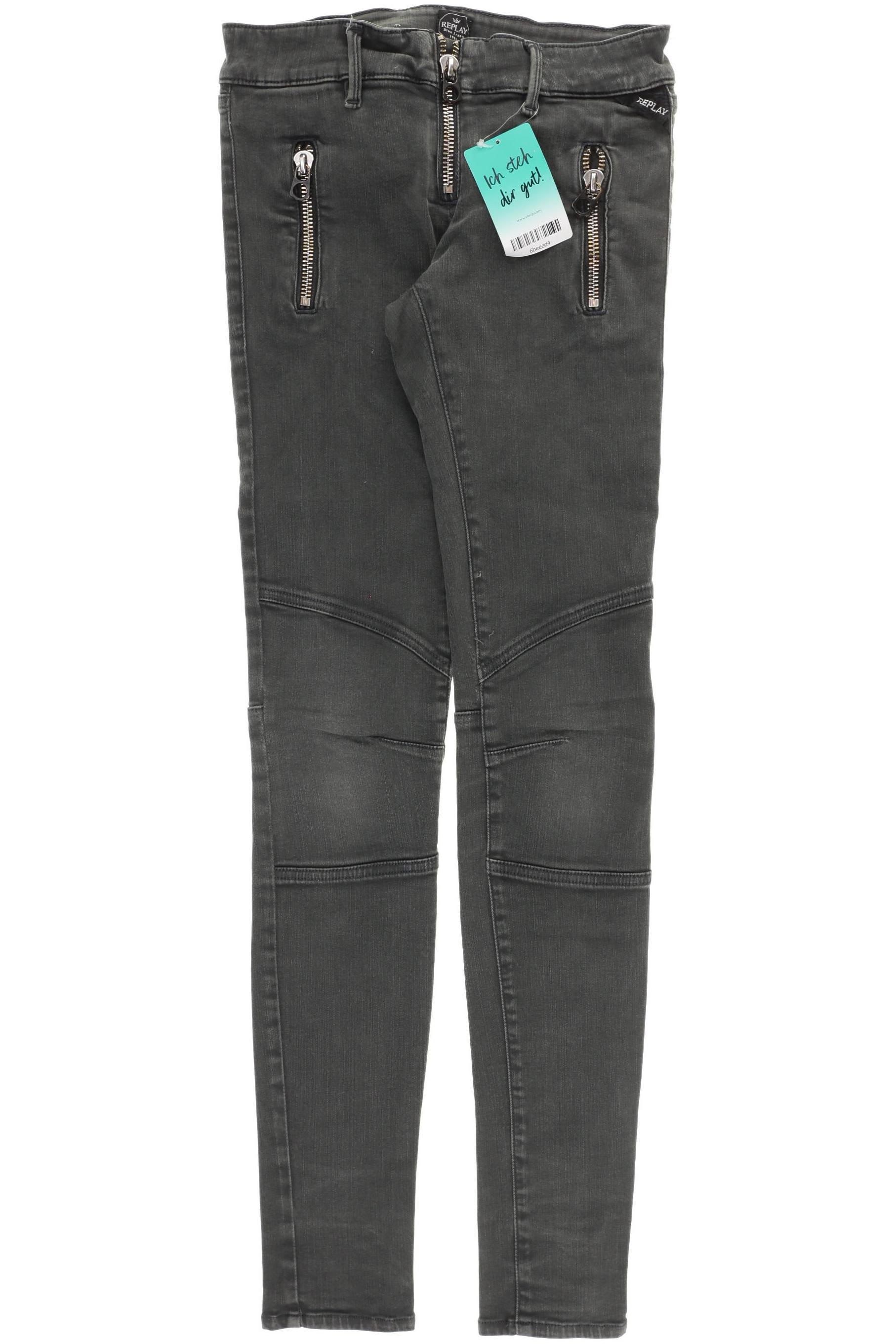 

Replay Damen Jeans, grau, Gr.