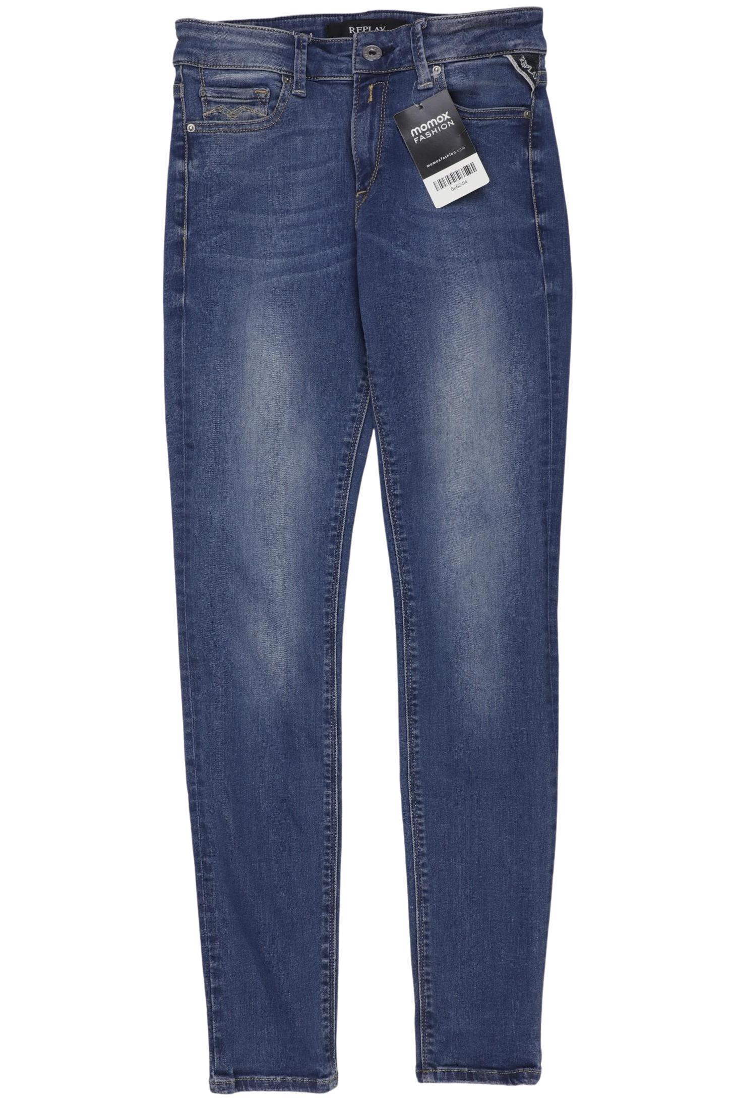 

Replay Damen Jeans, blau, Gr. 25
