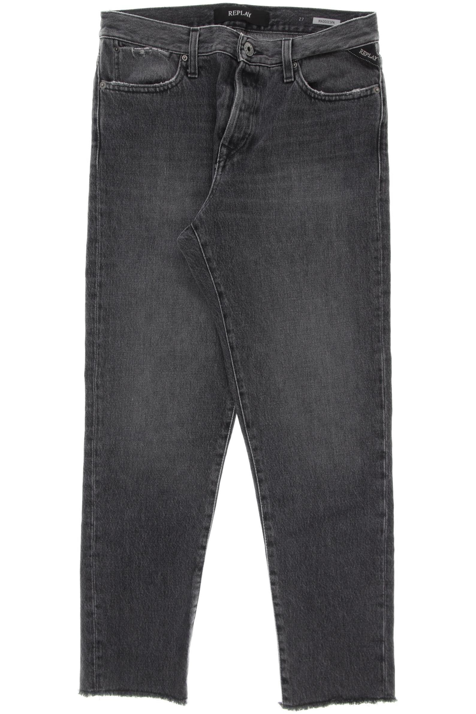 

Replay Damen Jeans, schwarz, Gr. 27