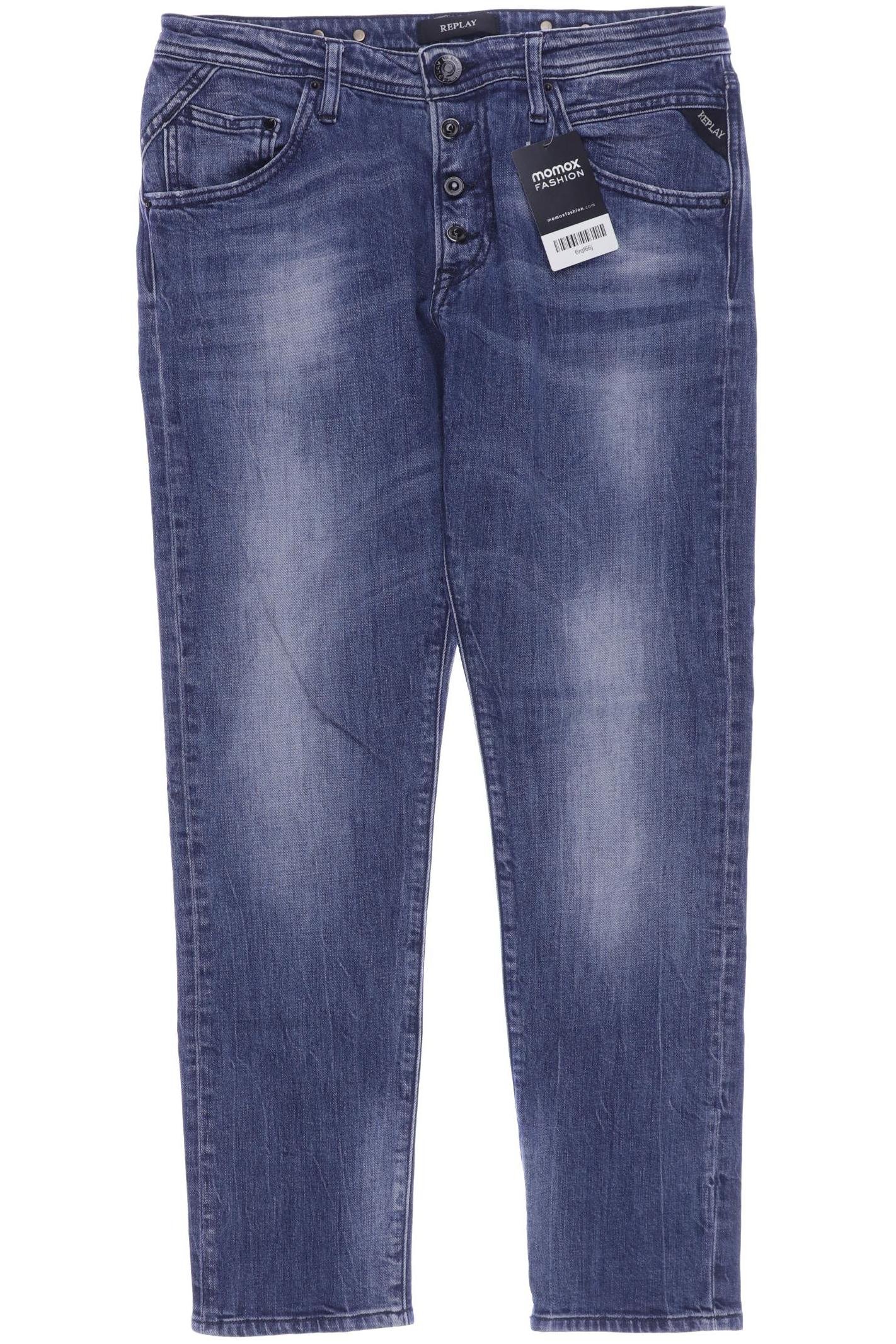 

Replay Damen Jeans, blau