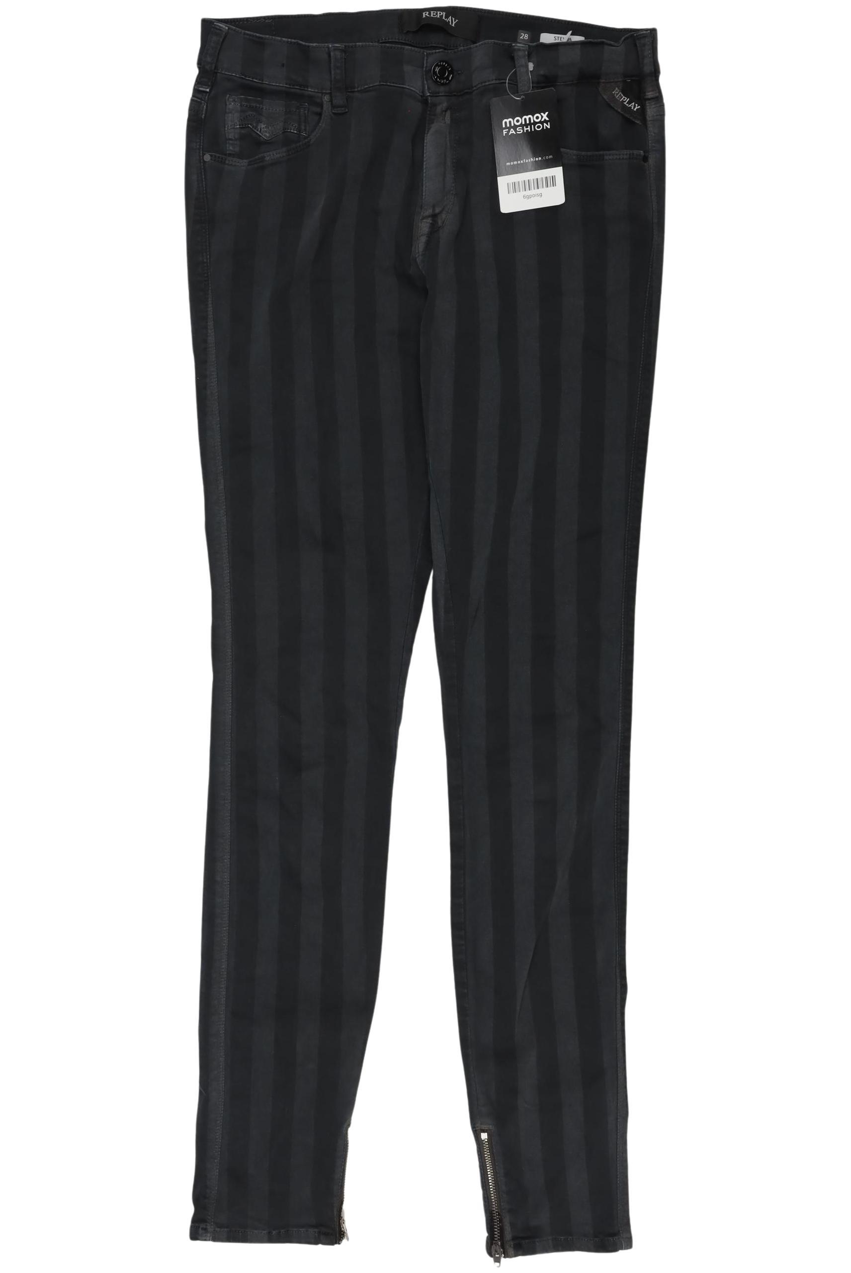 

Replay Damen Jeans, grau, Gr. 28