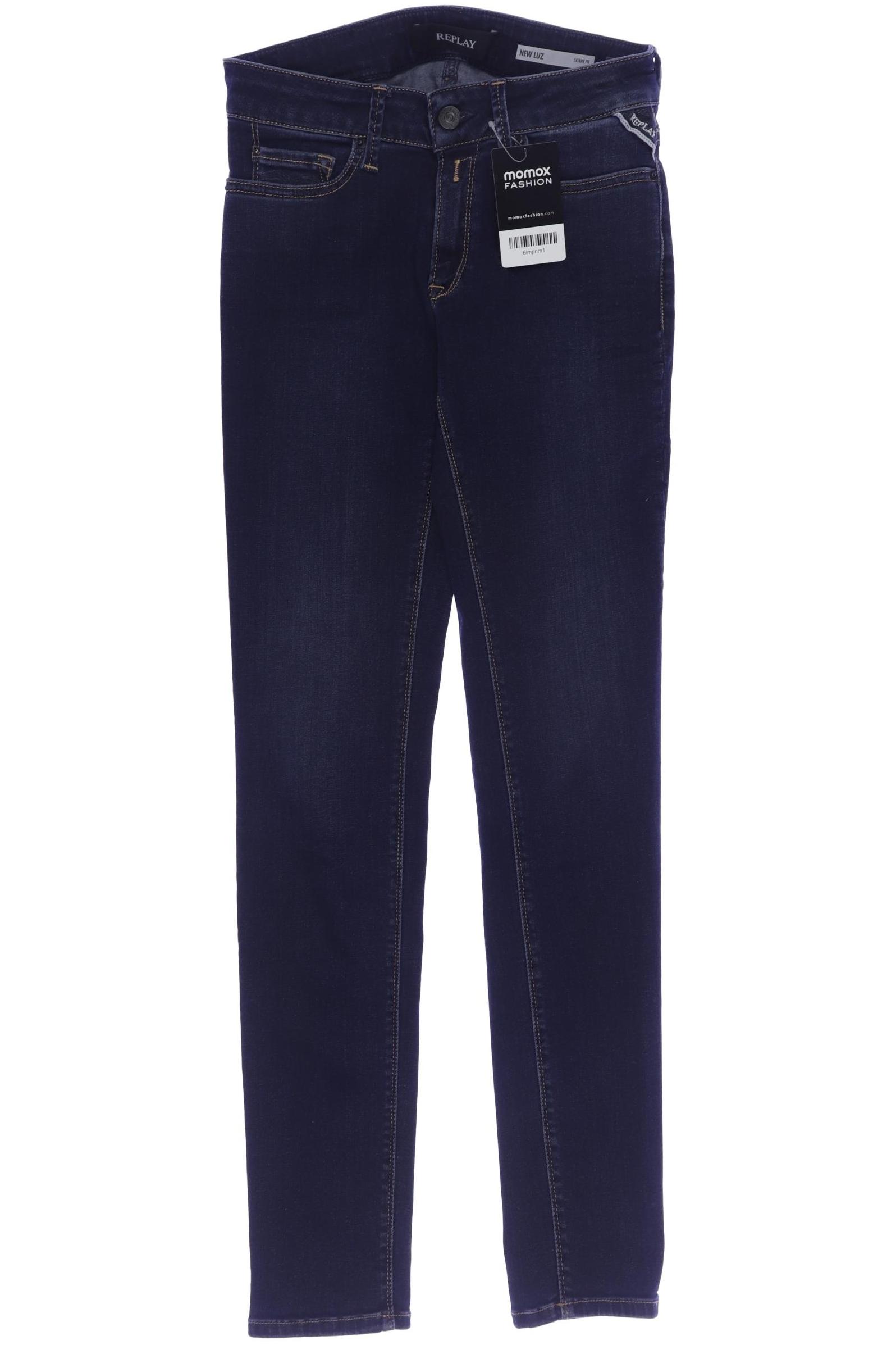 

Replay Damen Jeans, marineblau, Gr. 27