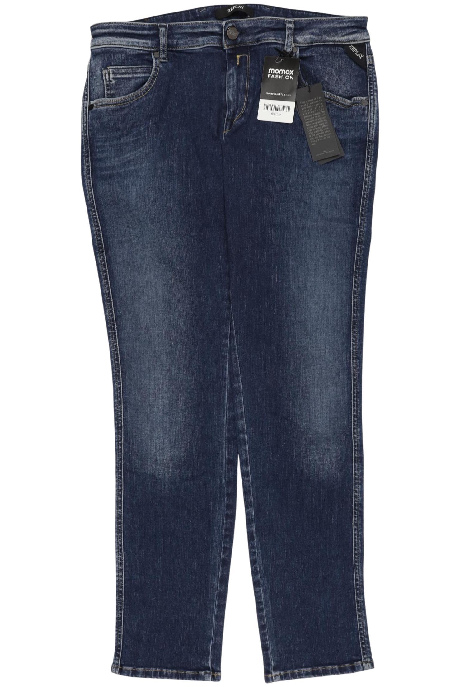 

Replay Damen Jeans, marineblau, Gr. 28