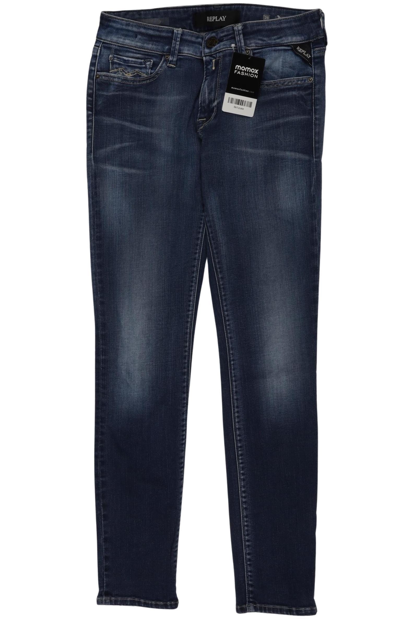 

Replay Damen Jeans, marineblau, Gr. 28