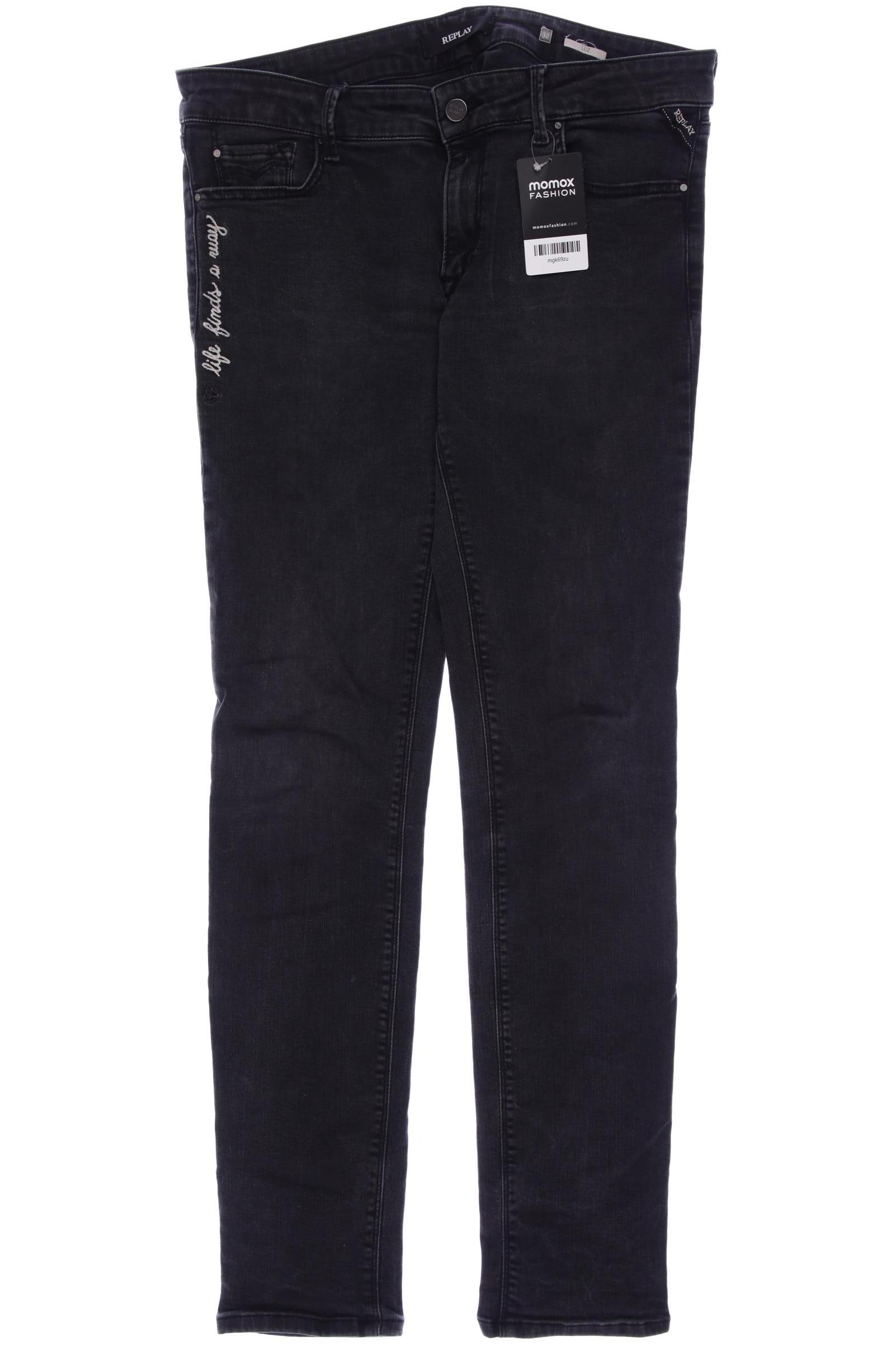 

Replay Damen Jeans, grau