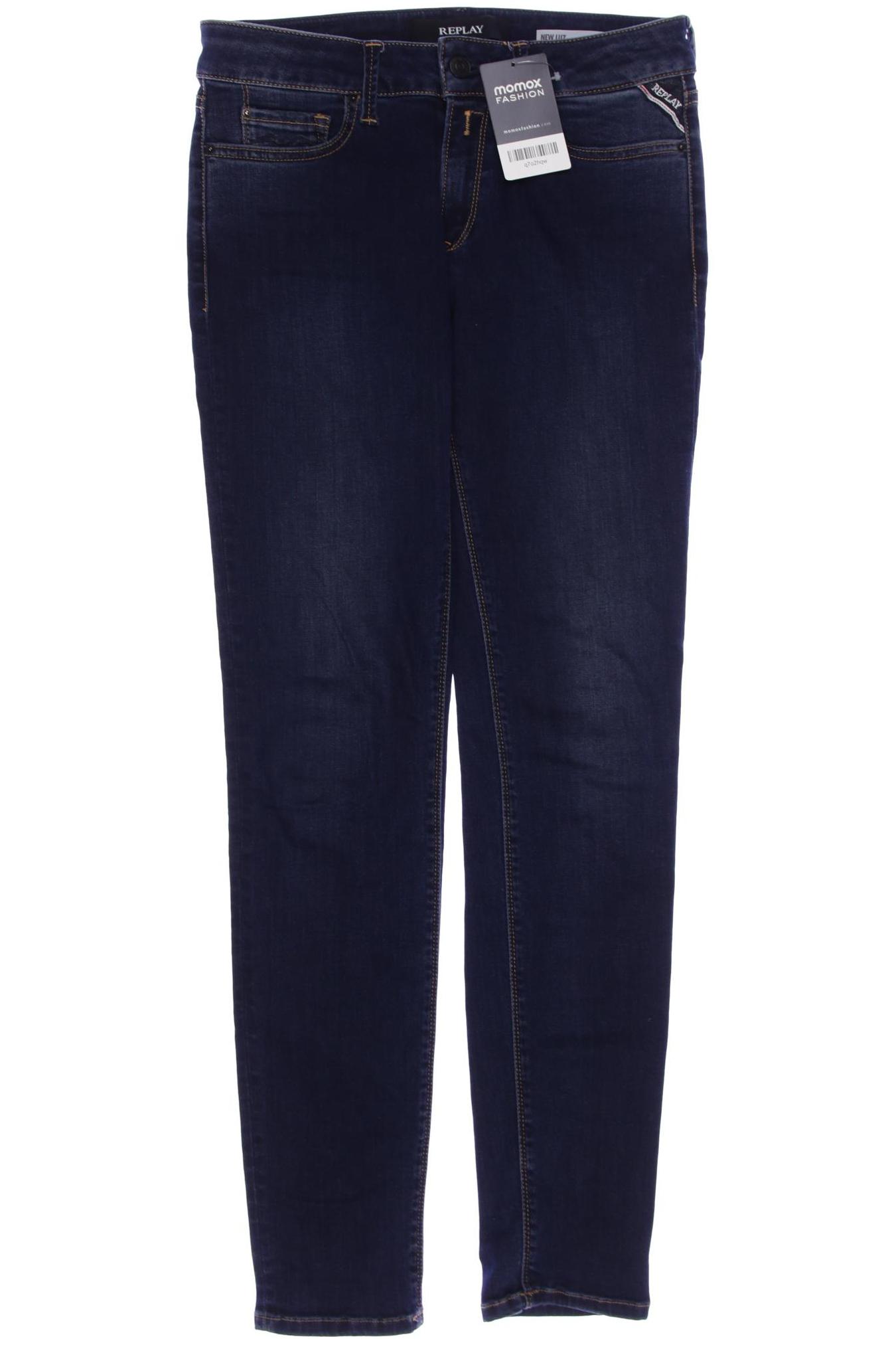 

Replay Damen Jeans, marineblau, Gr. 28