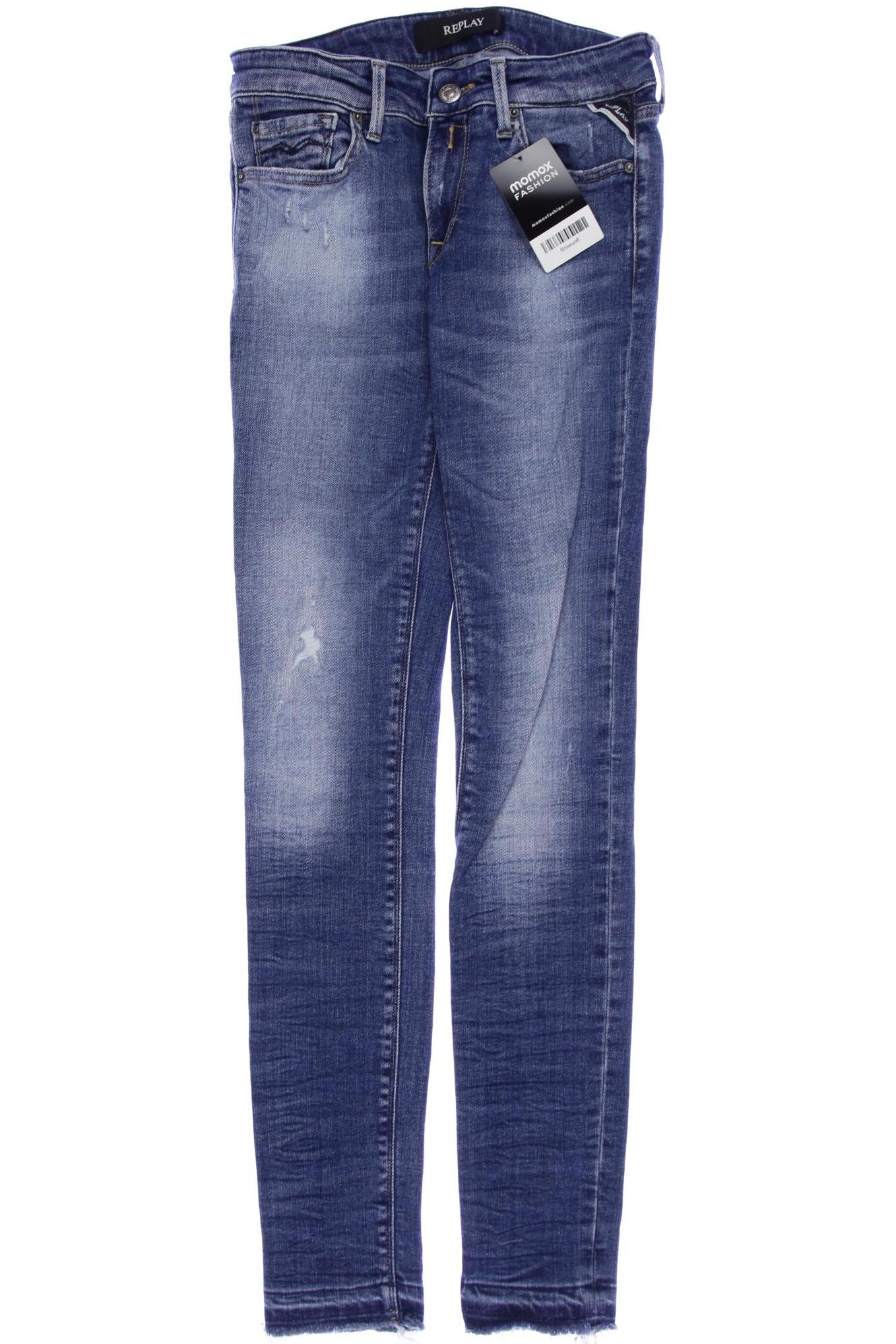 

Replay Damen Jeans, blau, Gr. 27