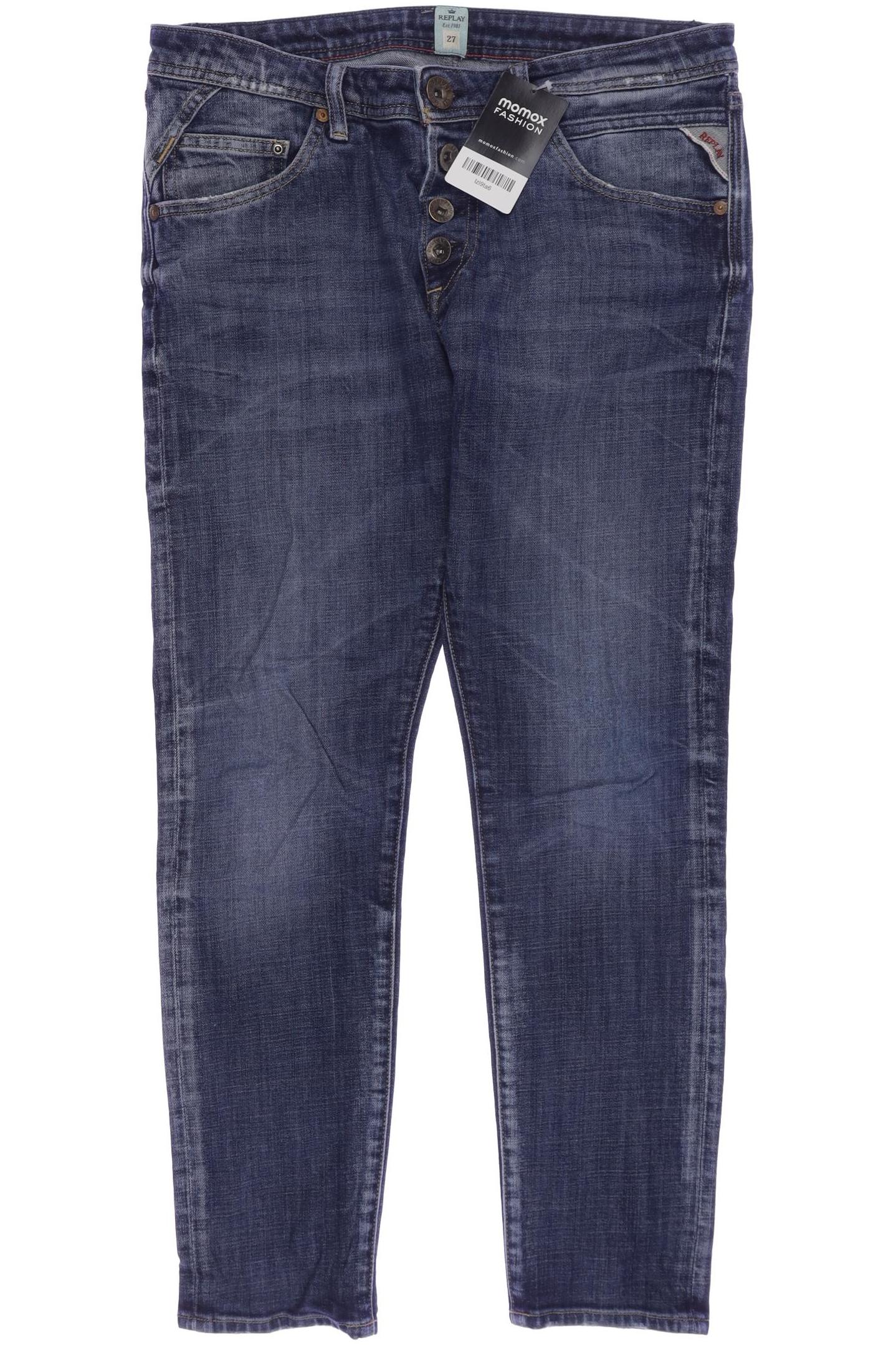 

Replay Damen Jeans, blau, Gr. 27