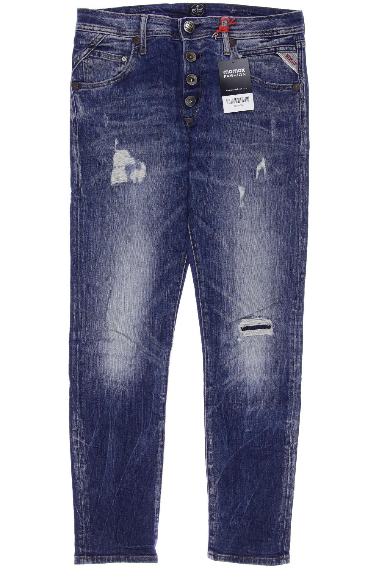 

Replay Damen Jeans, blau, Gr. 26