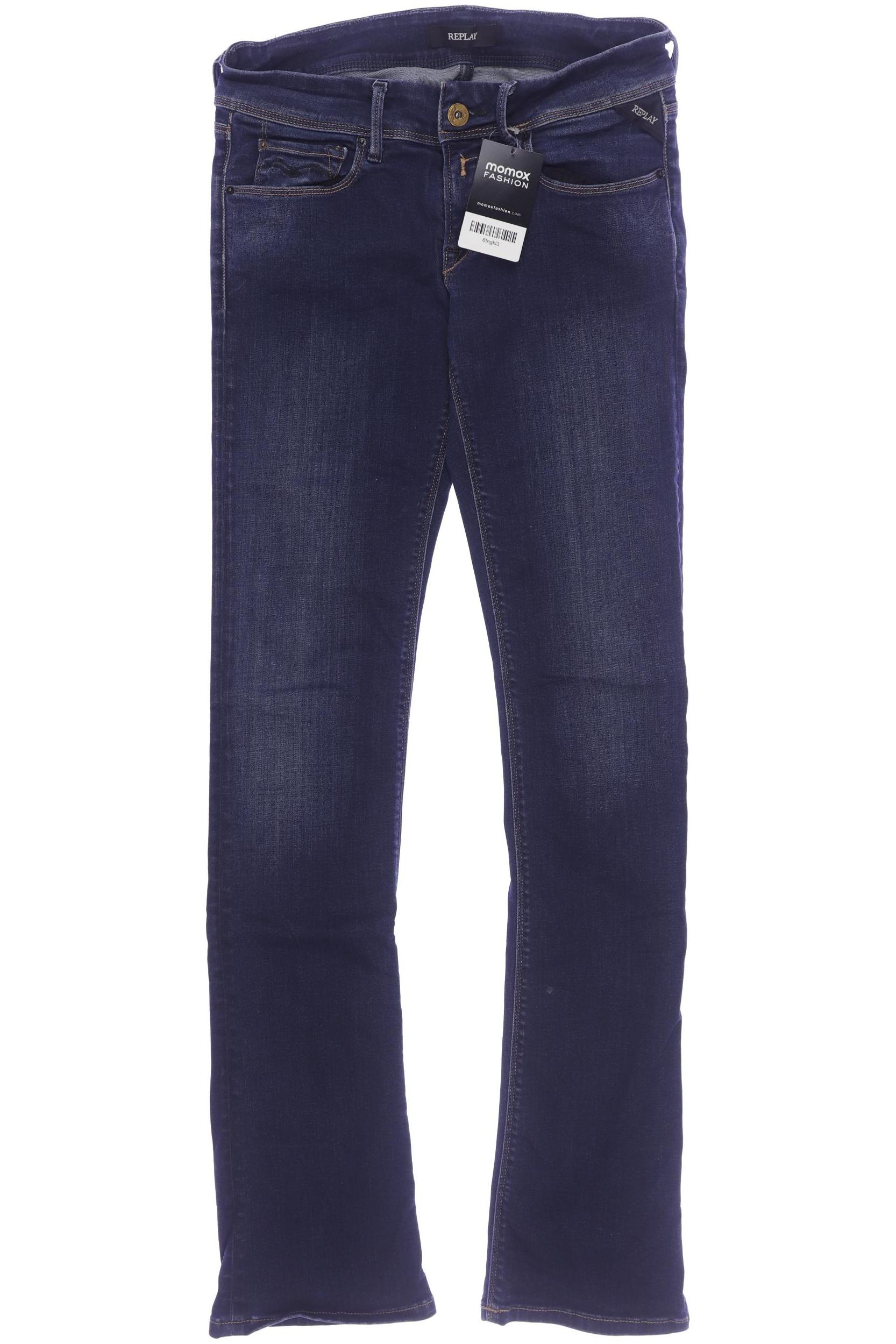 

Replay Damen Jeans, marineblau, Gr. 28