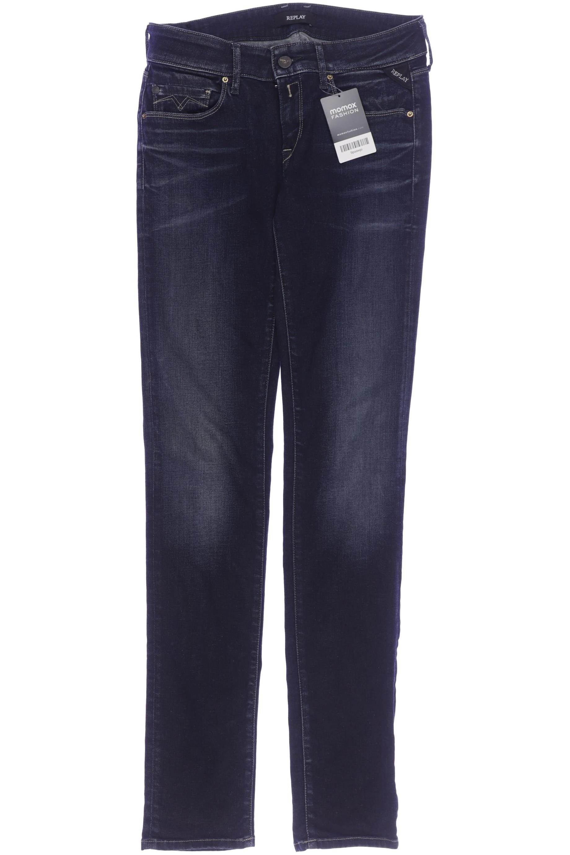

Replay Damen Jeans, marineblau, Gr. 27