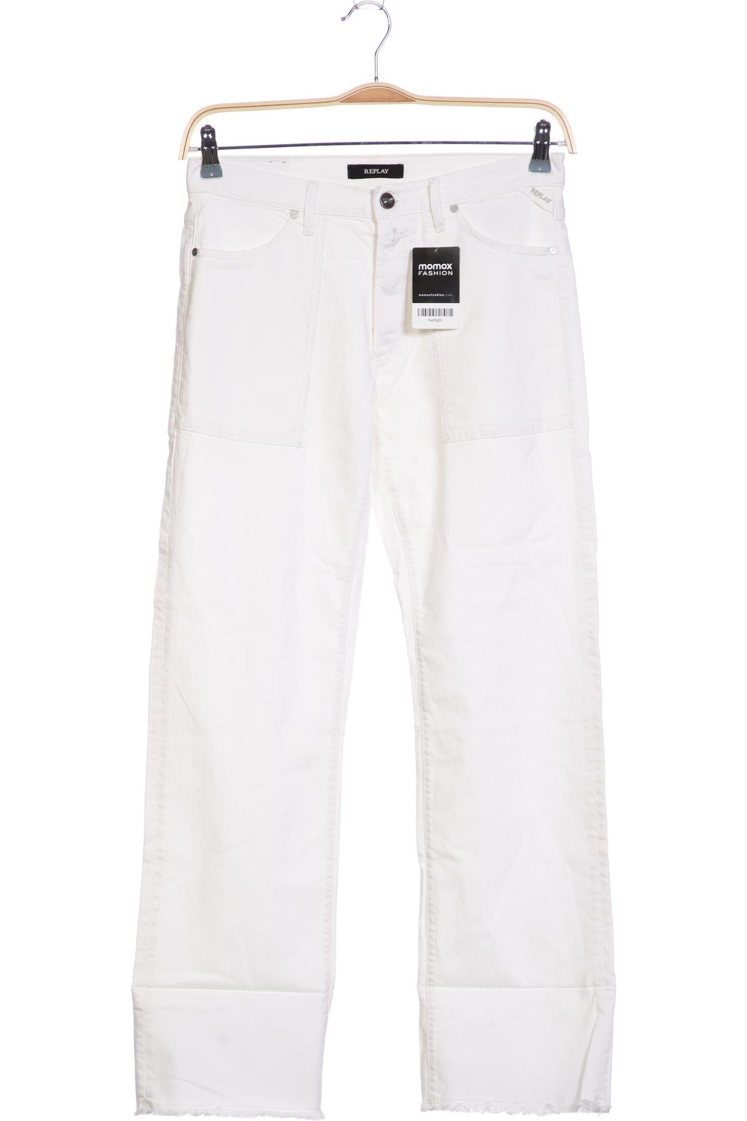 

Replay Damen Jeans, weiß