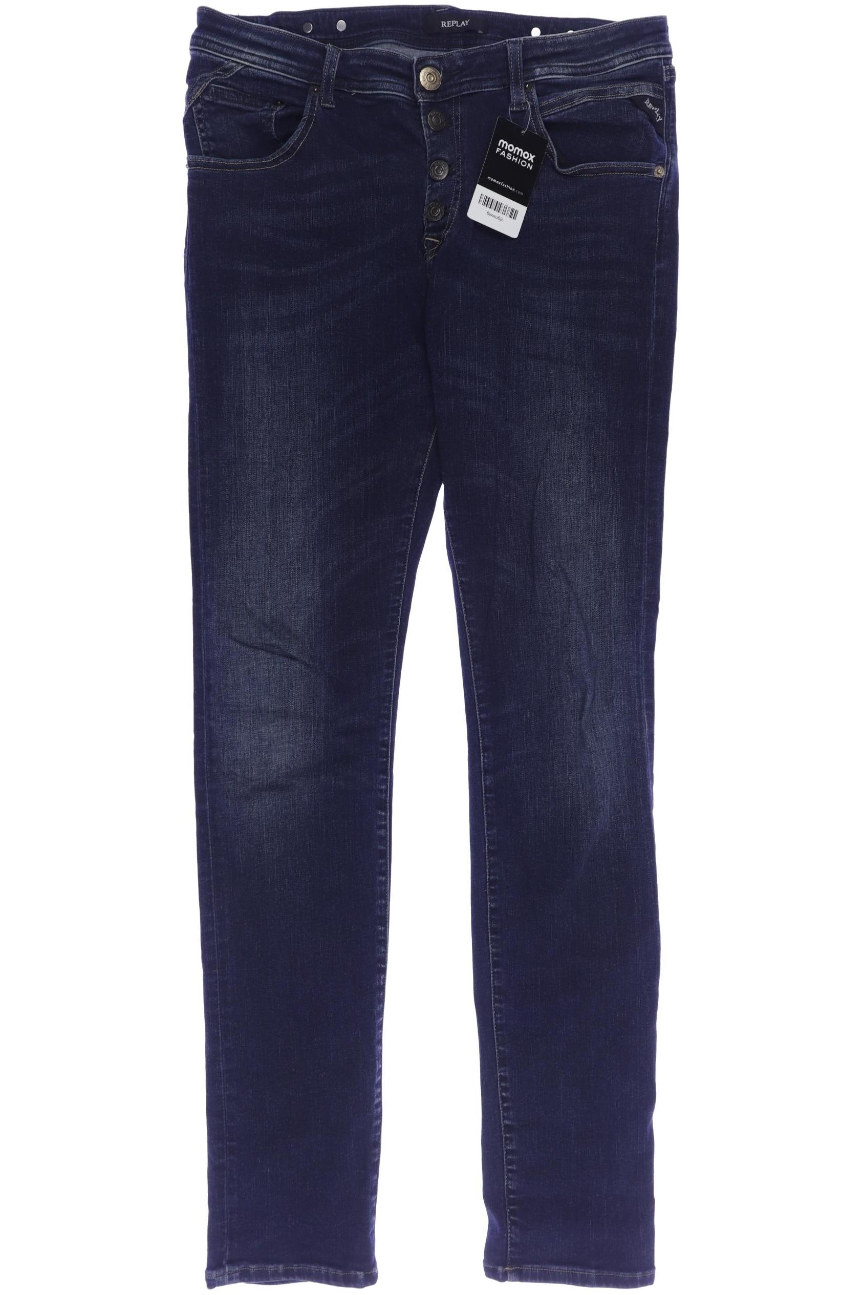 

Replay Damen Jeans, marineblau, Gr. 29