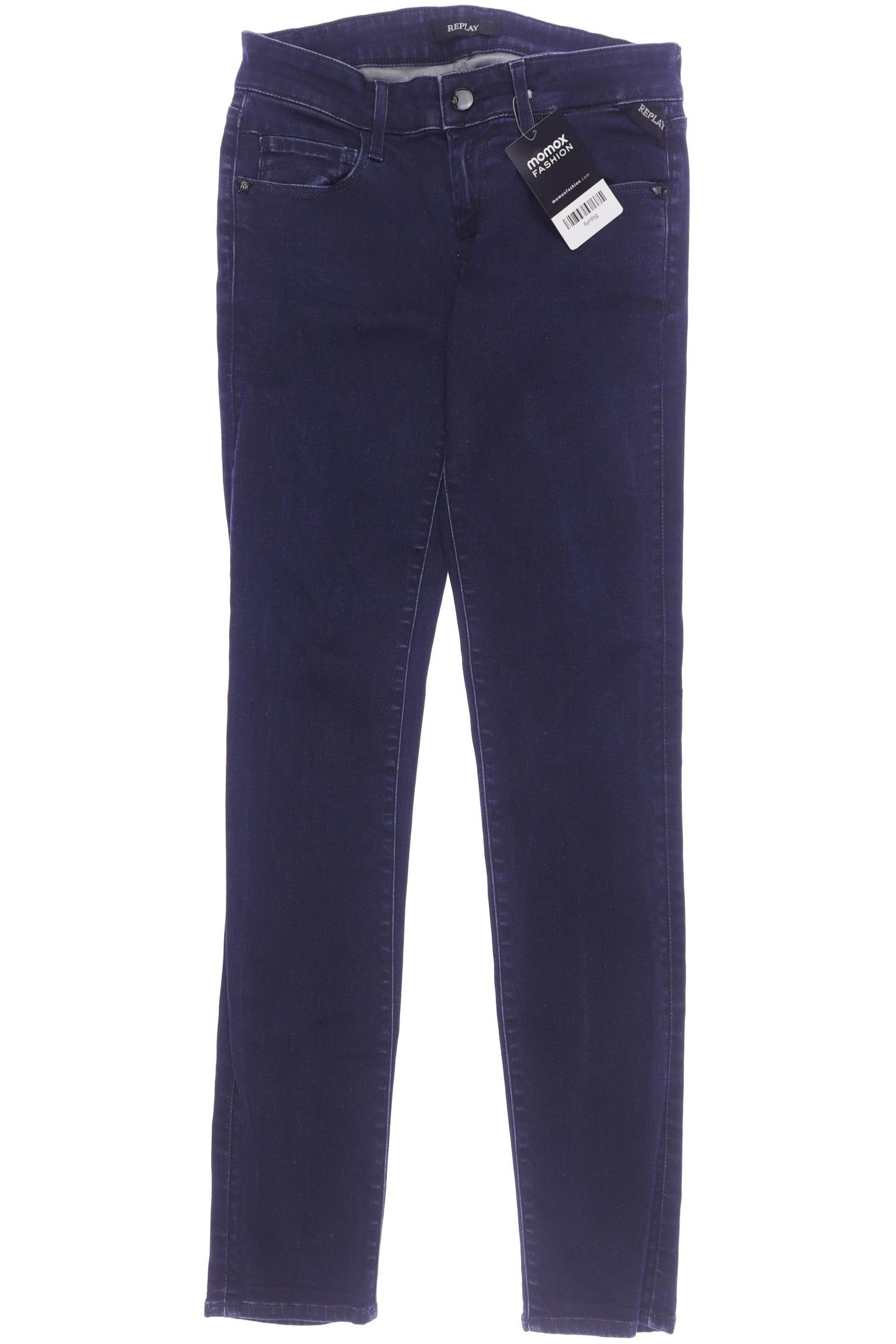 

Replay Damen Jeans, marineblau, Gr. 25