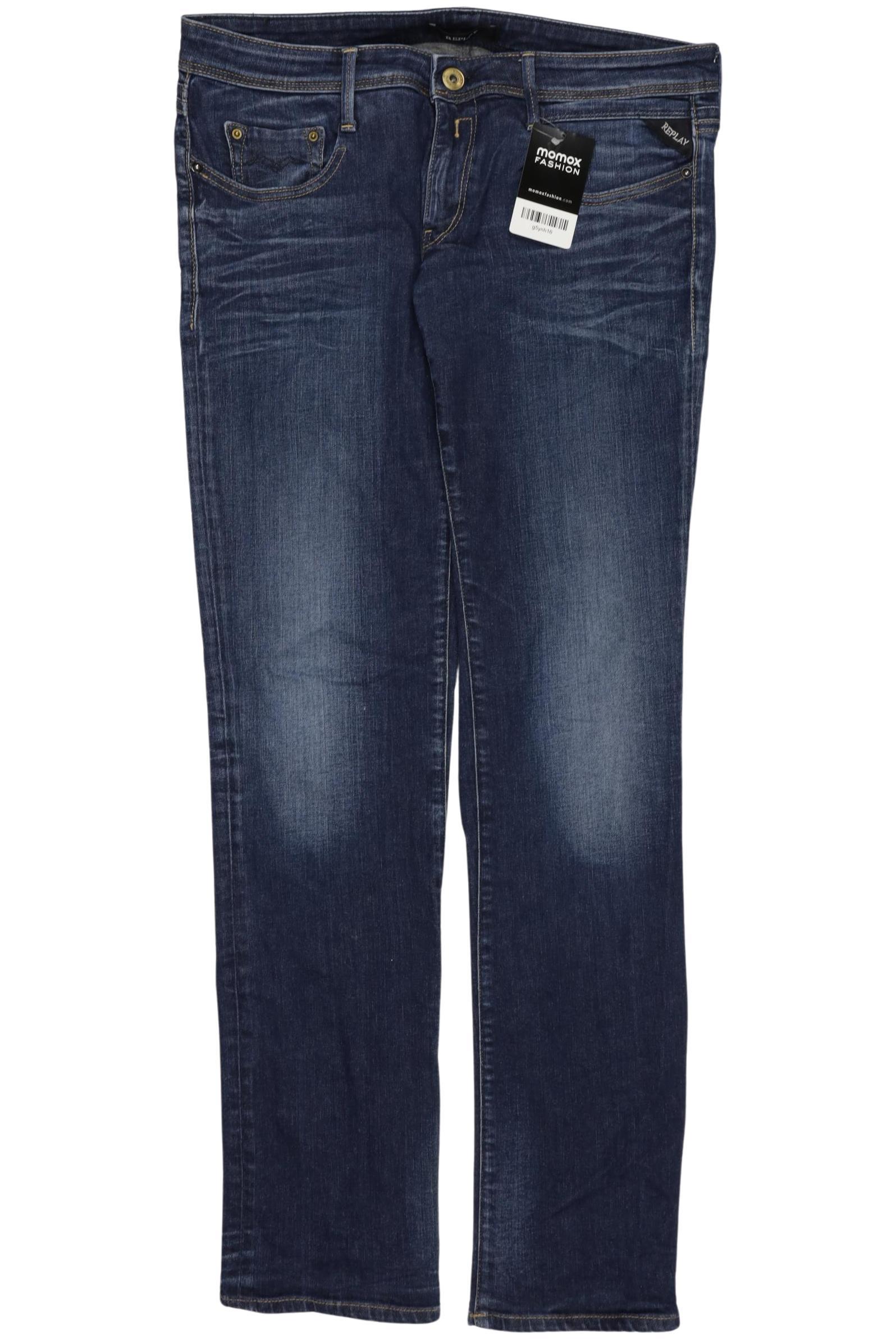 

Replay Damen Jeans, marineblau, Gr. 30