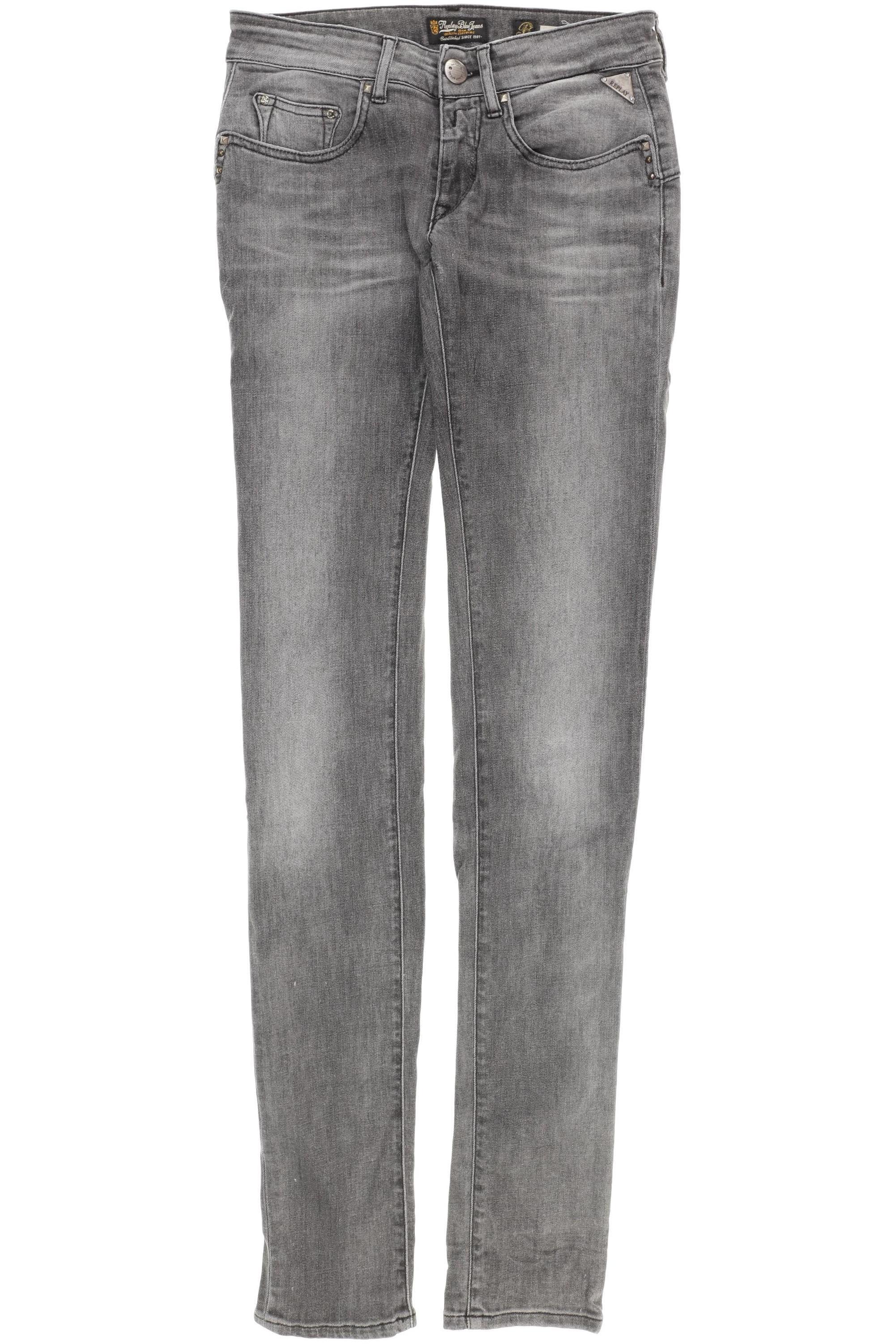

Replay Damen Jeans, grau, Gr. 26