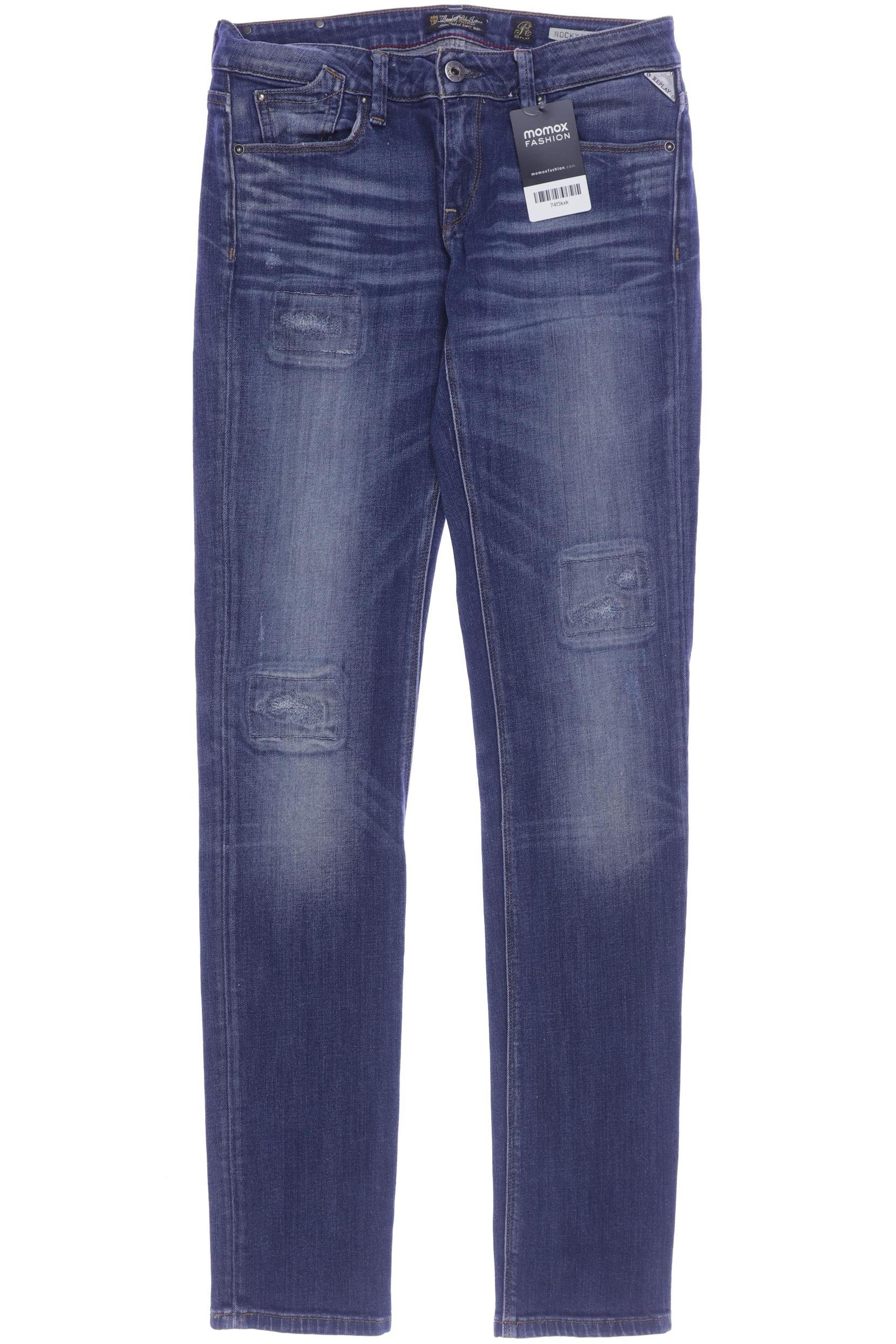 

Replay Damen Jeans, blau, Gr. 28