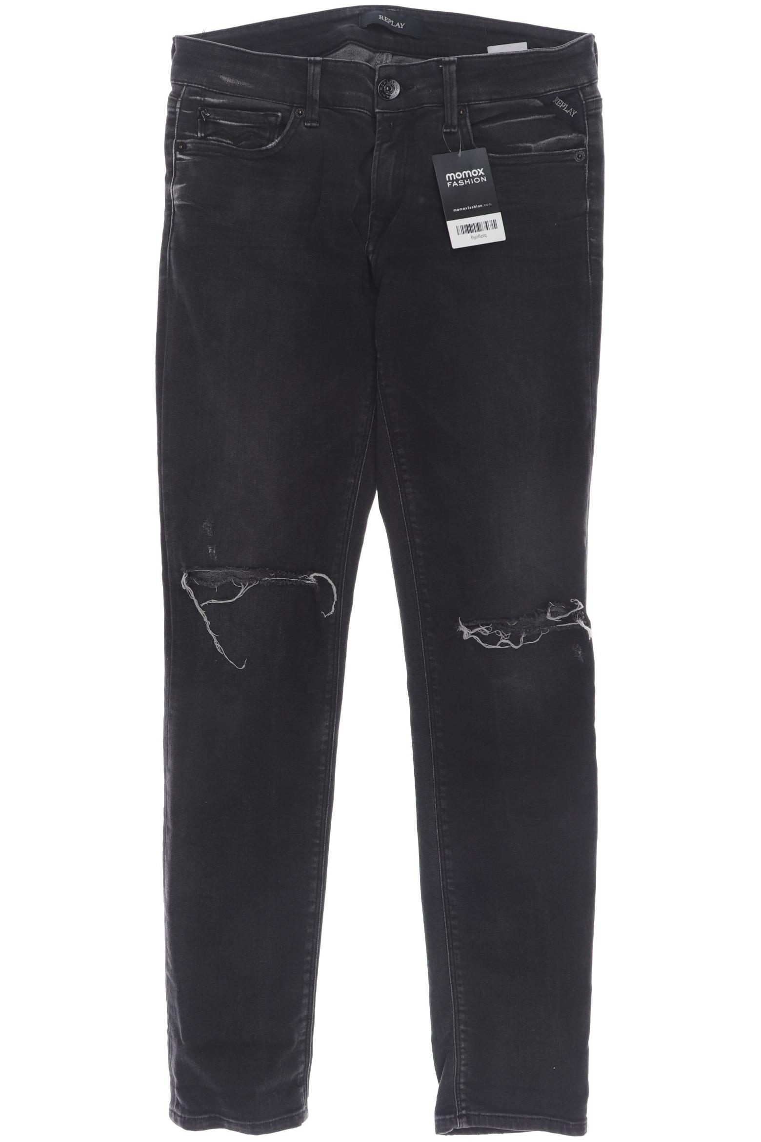

Replay Damen Jeans, grau, Gr. 29