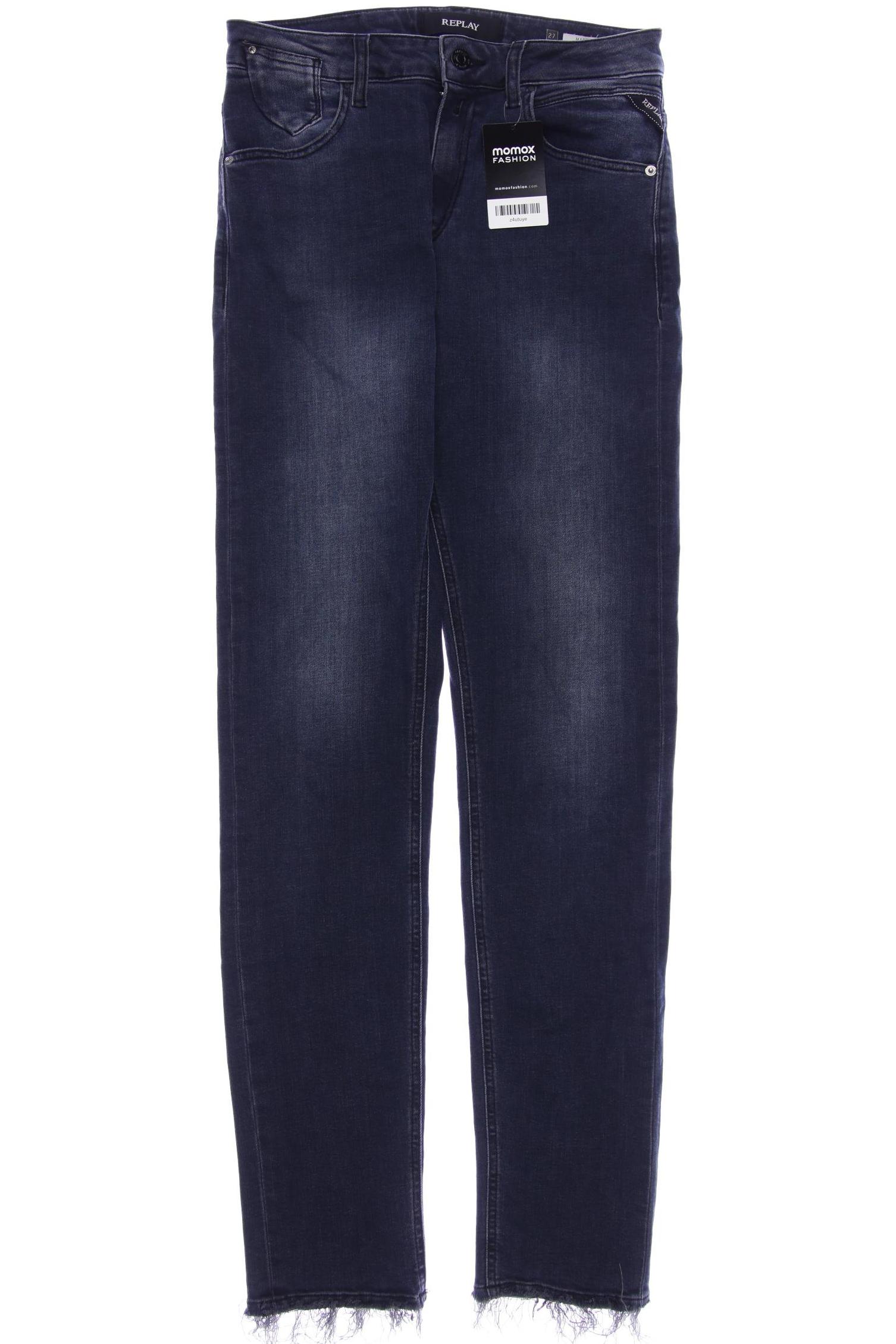 

Replay Damen Jeans, marineblau, Gr. 27