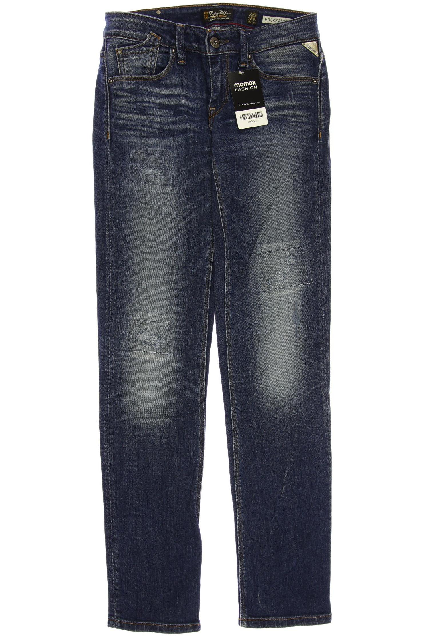 

Replay Damen Jeans, blau, Gr. 25