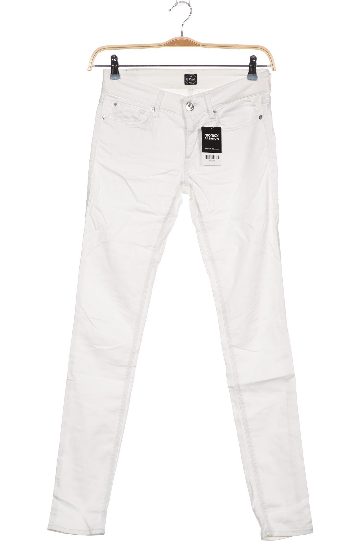 

Replay Damen Jeans, weiß