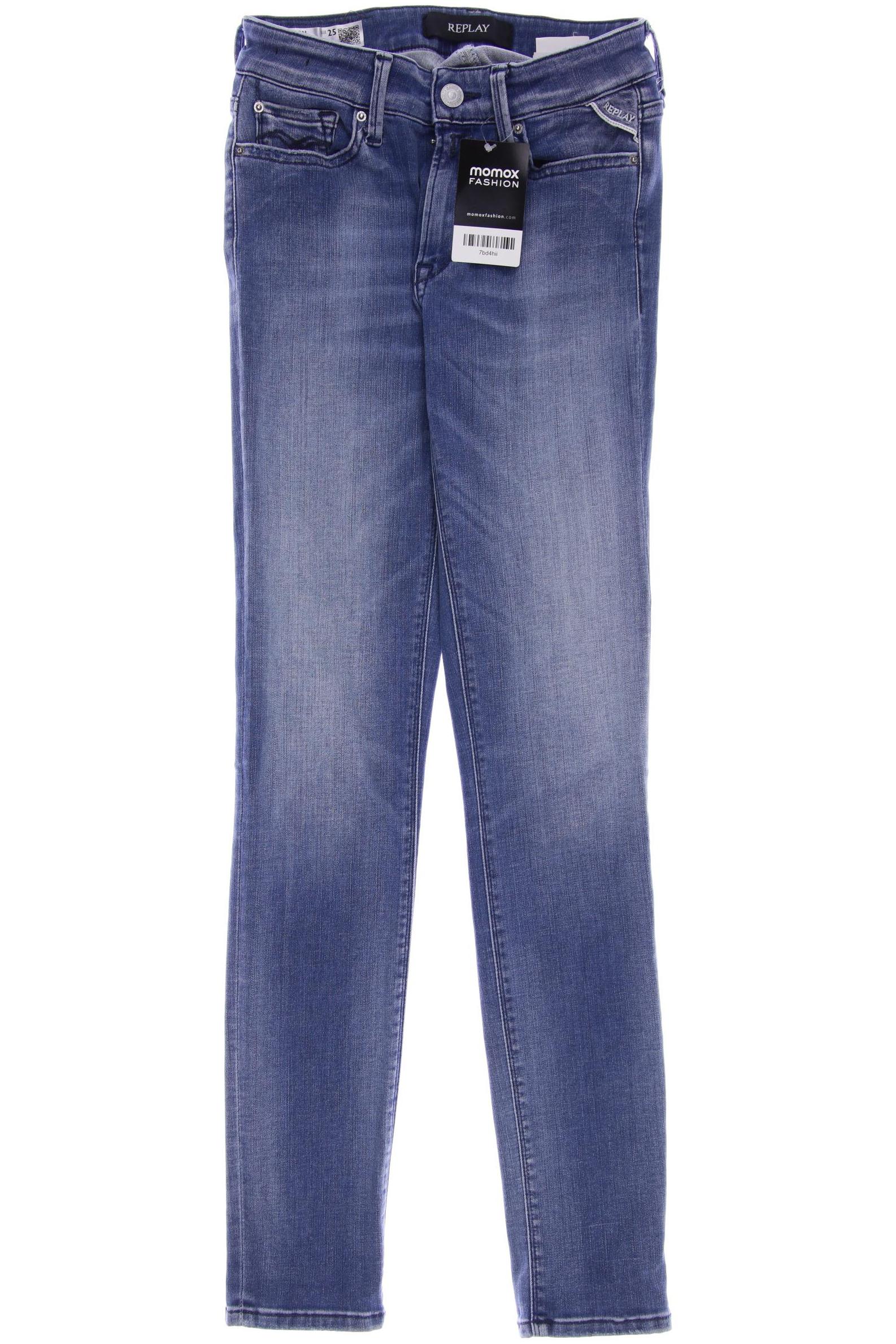 

Replay Damen Jeans, blau