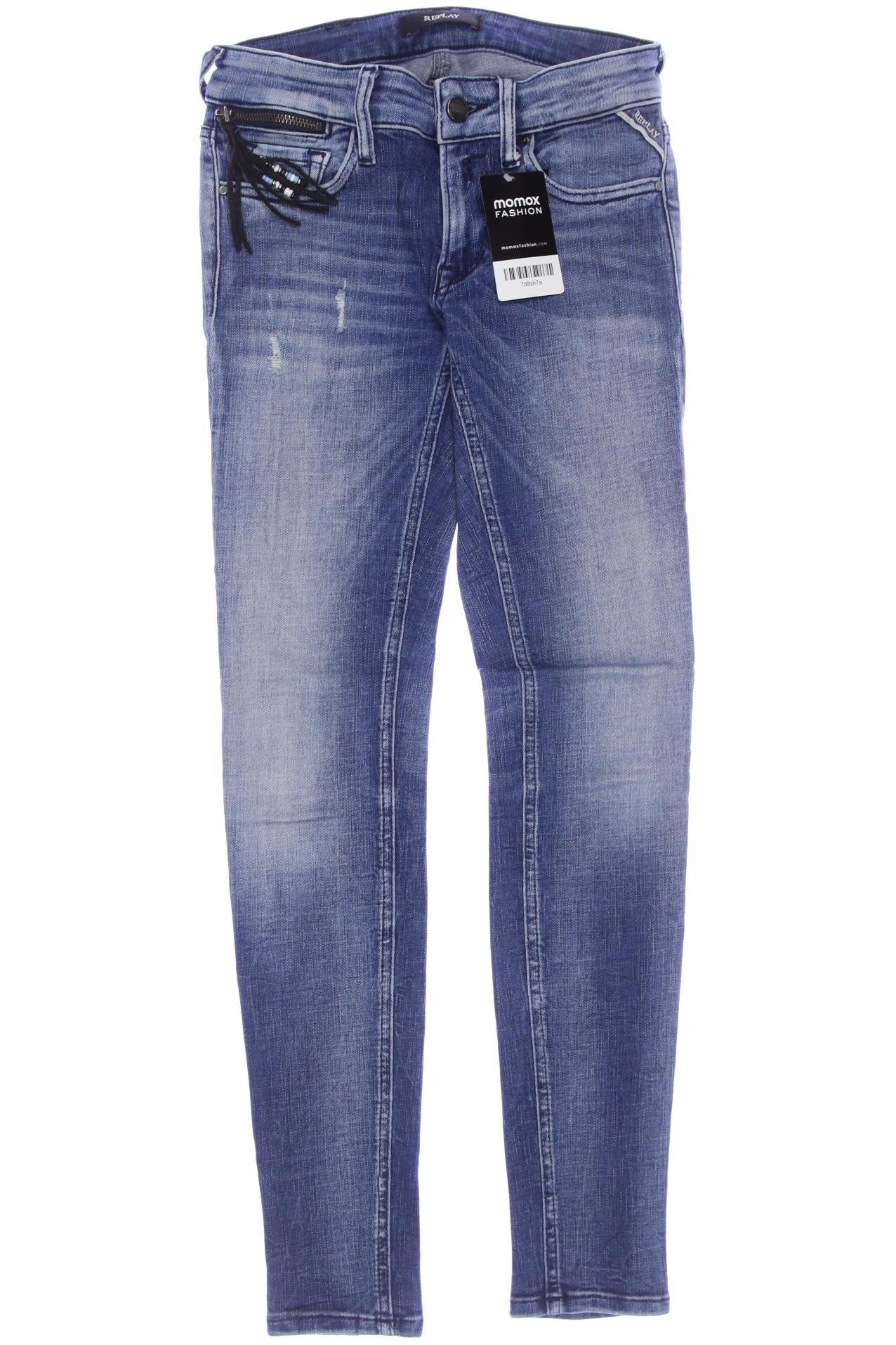 

Replay Damen Jeans, blau, Gr. 24